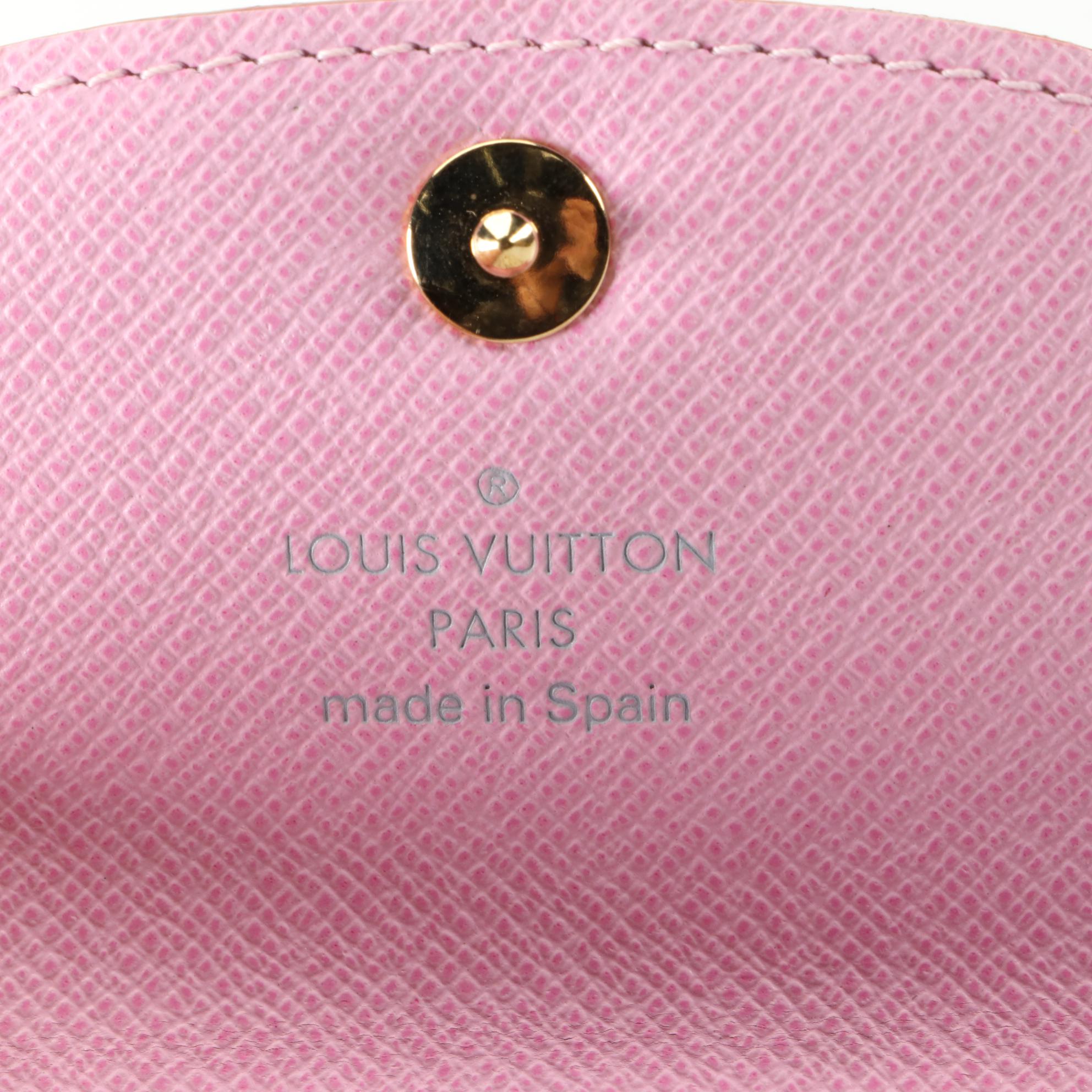 Louis Vuitton Business Card Holder in Multicolore Monogram Canvas