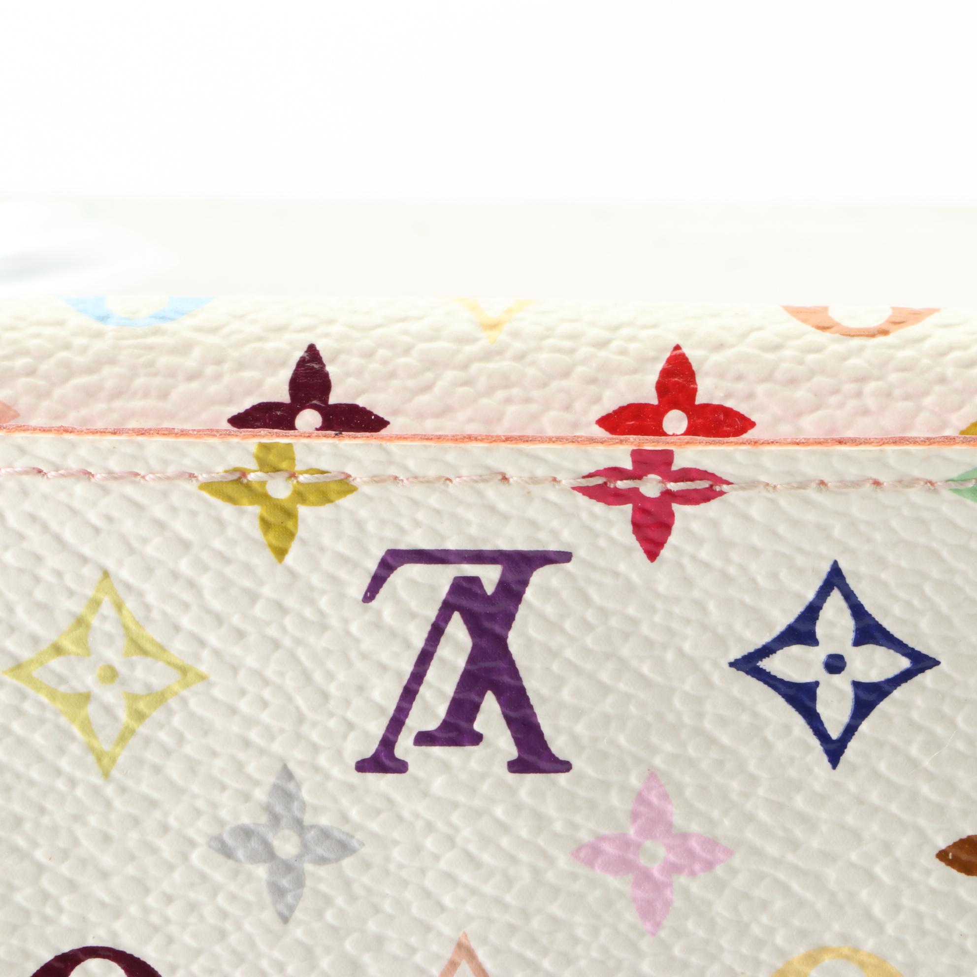 Louis Vuitton Business Card Holder in Multicolore Monogram Canvas