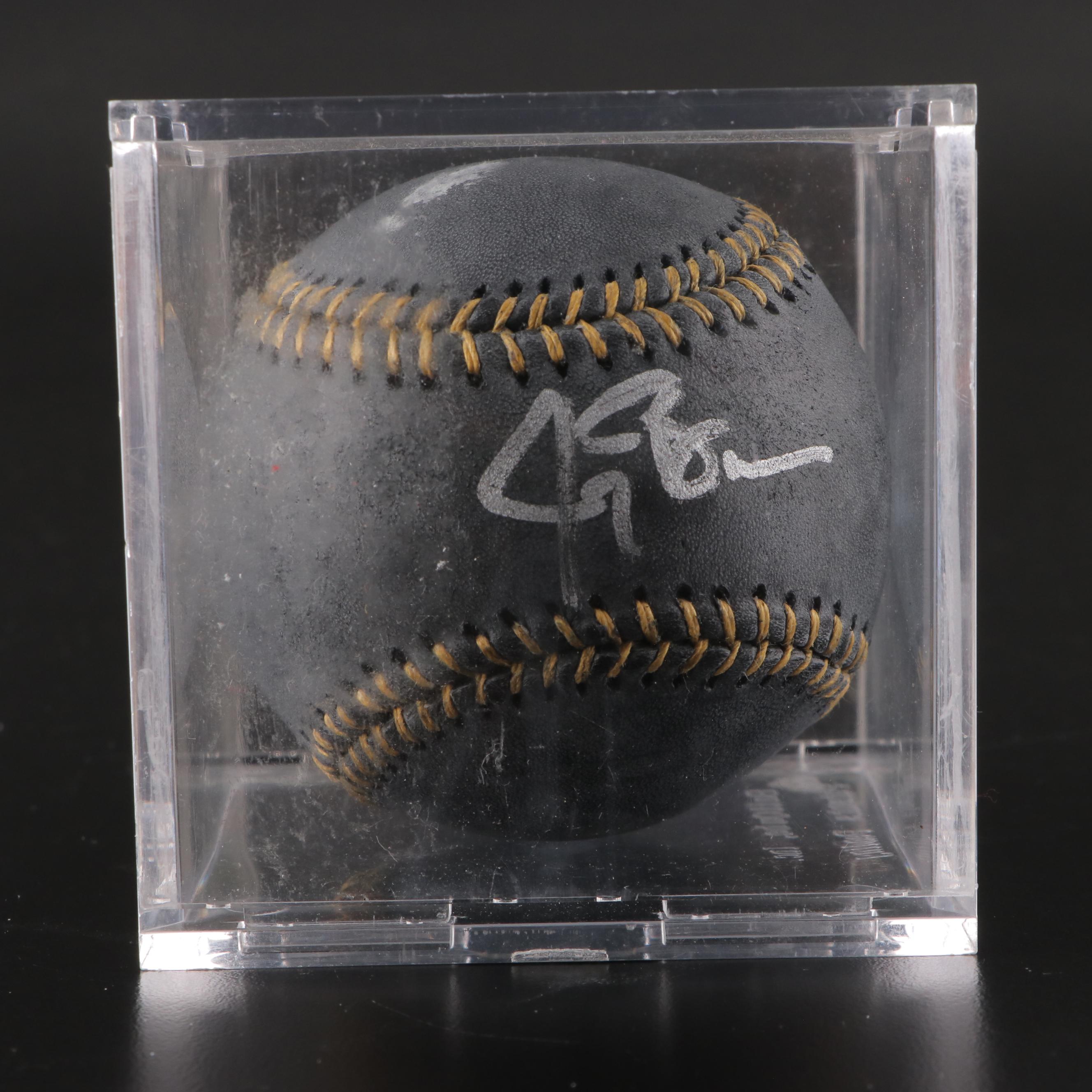 Cincinnati Reds Bruce, Bailey, López, Rentería and More Signed Baseballs