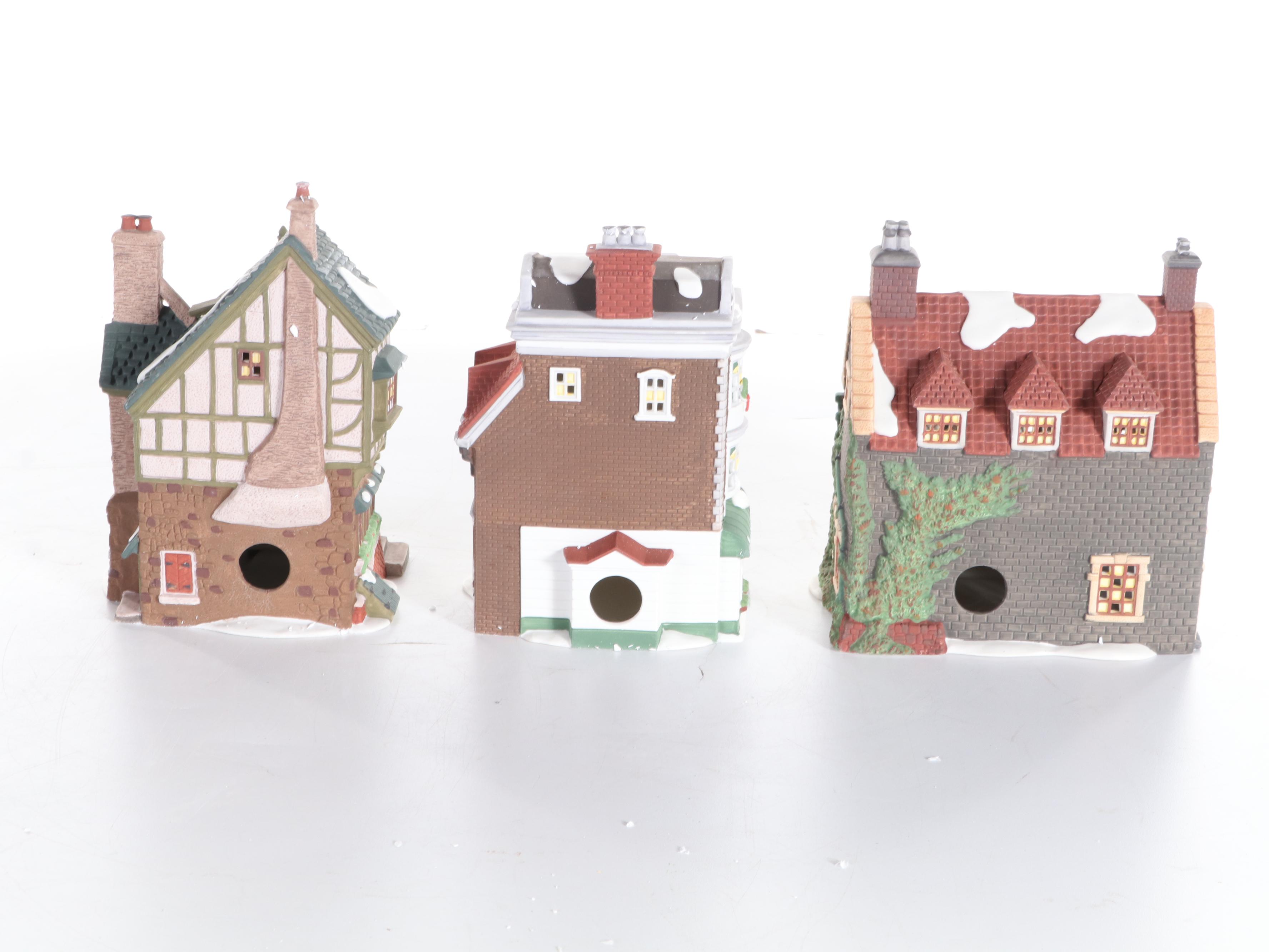 Dept. 56 Dickens' Village Porcelain Buildings and Accessories