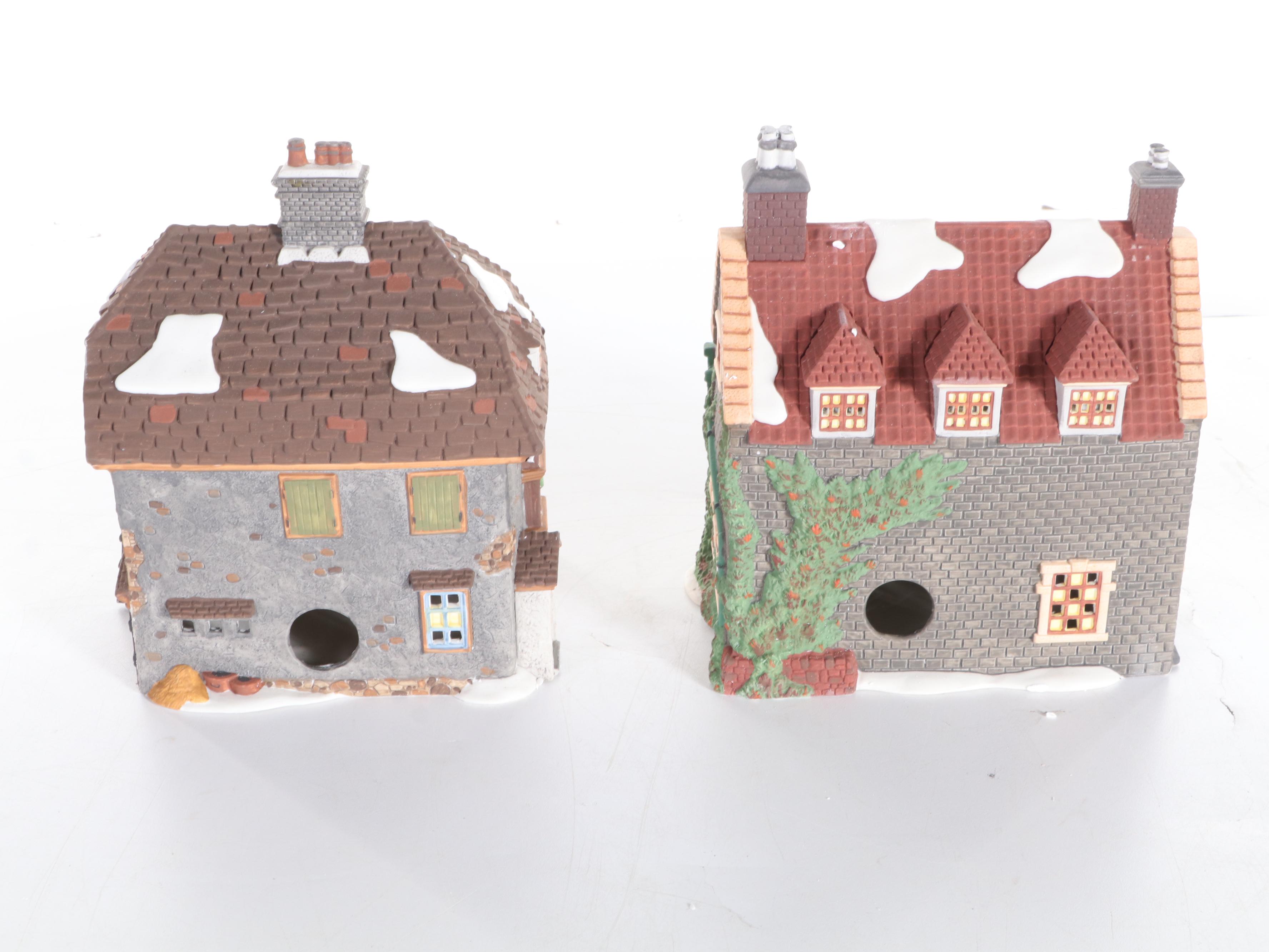 Dept. 56 Dickens' Village Porcelain Buildings and Accessories