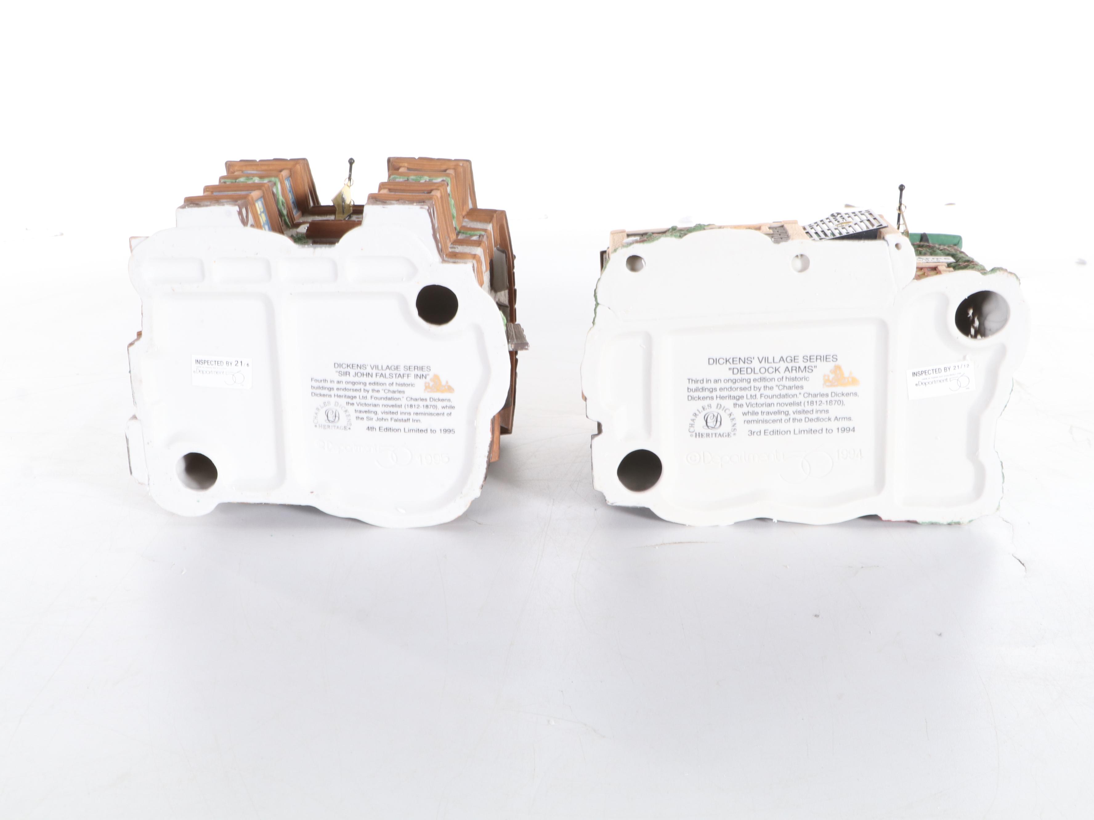 Dept. 56 Dickens' Village Porcelain Buildings and Accessories