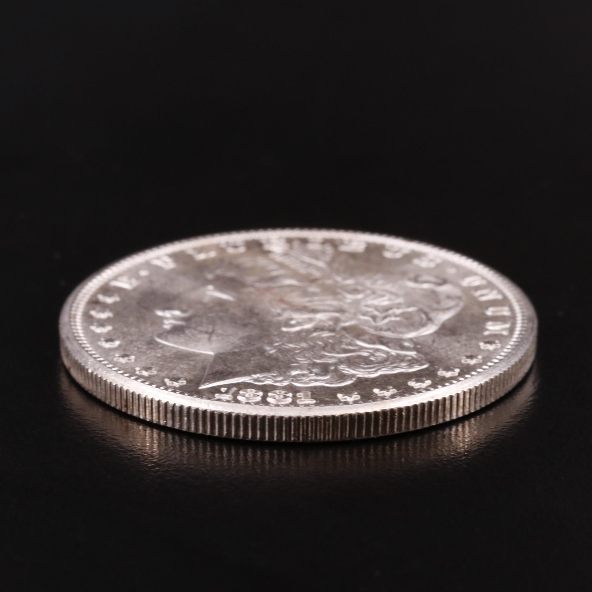 Uncirculated 1881-S Morgan Dollar