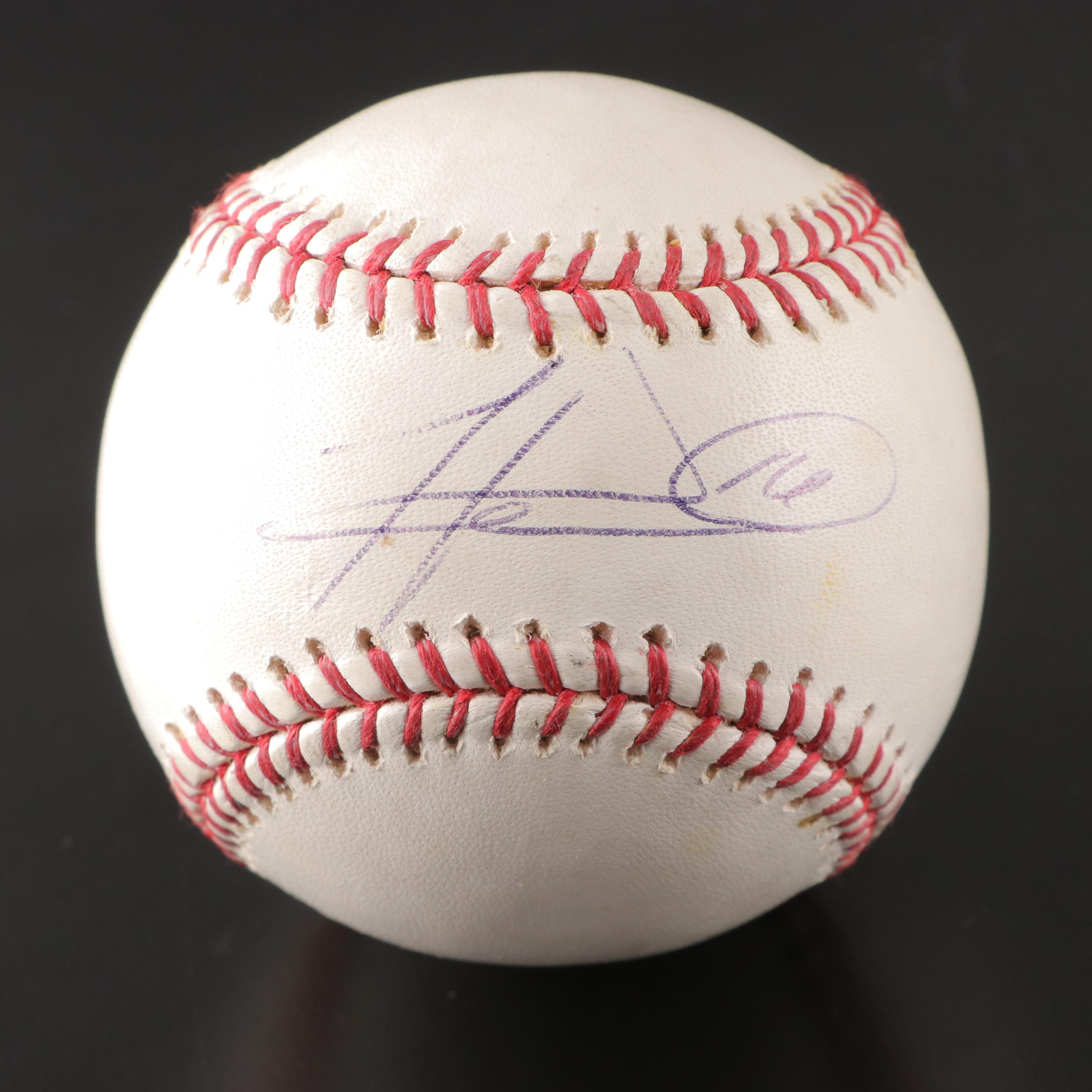 Majewski, Randa, Soto, Milton, Larson and More Signed Rawlings Baseballs