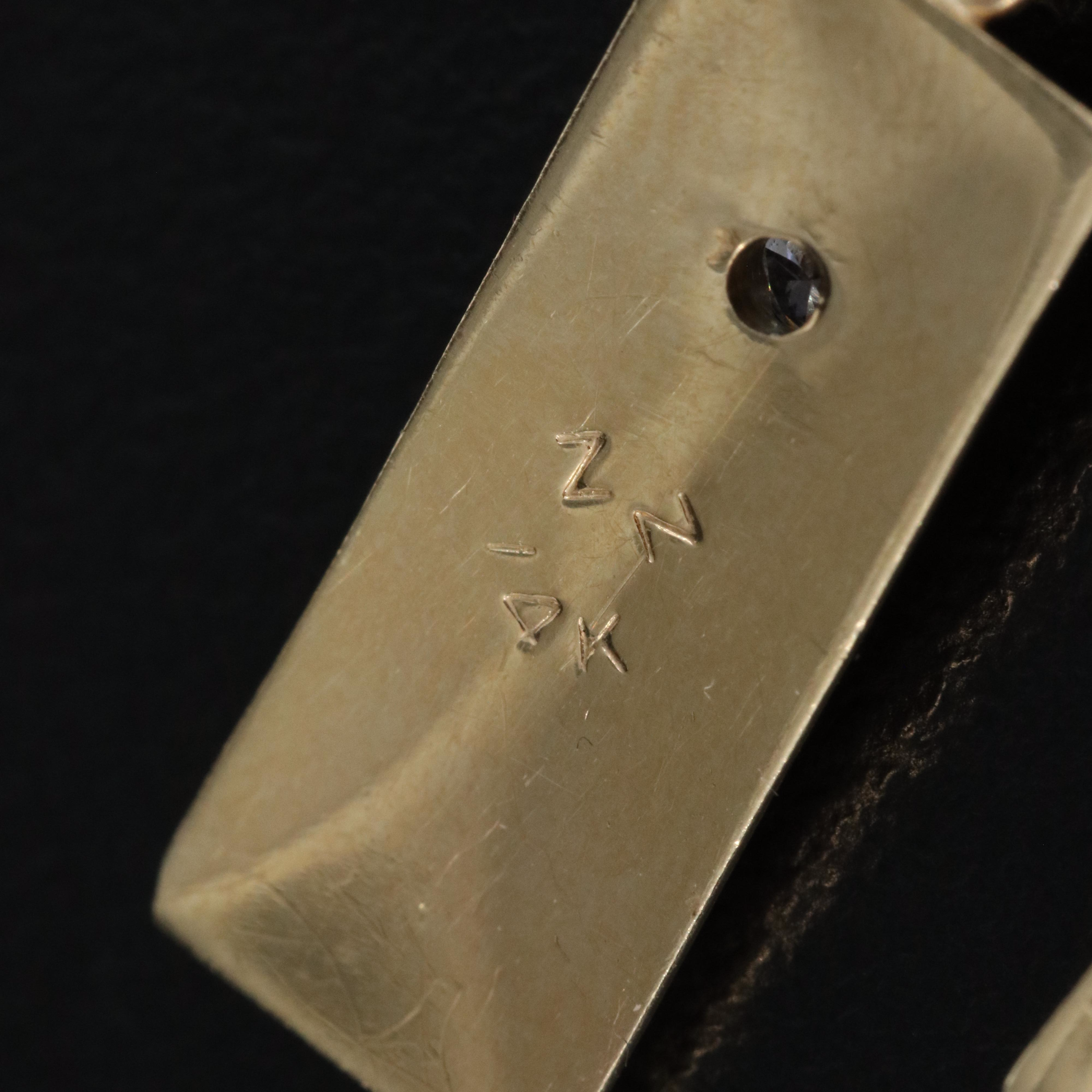 14K 0.10 CTW Diamond Earrings