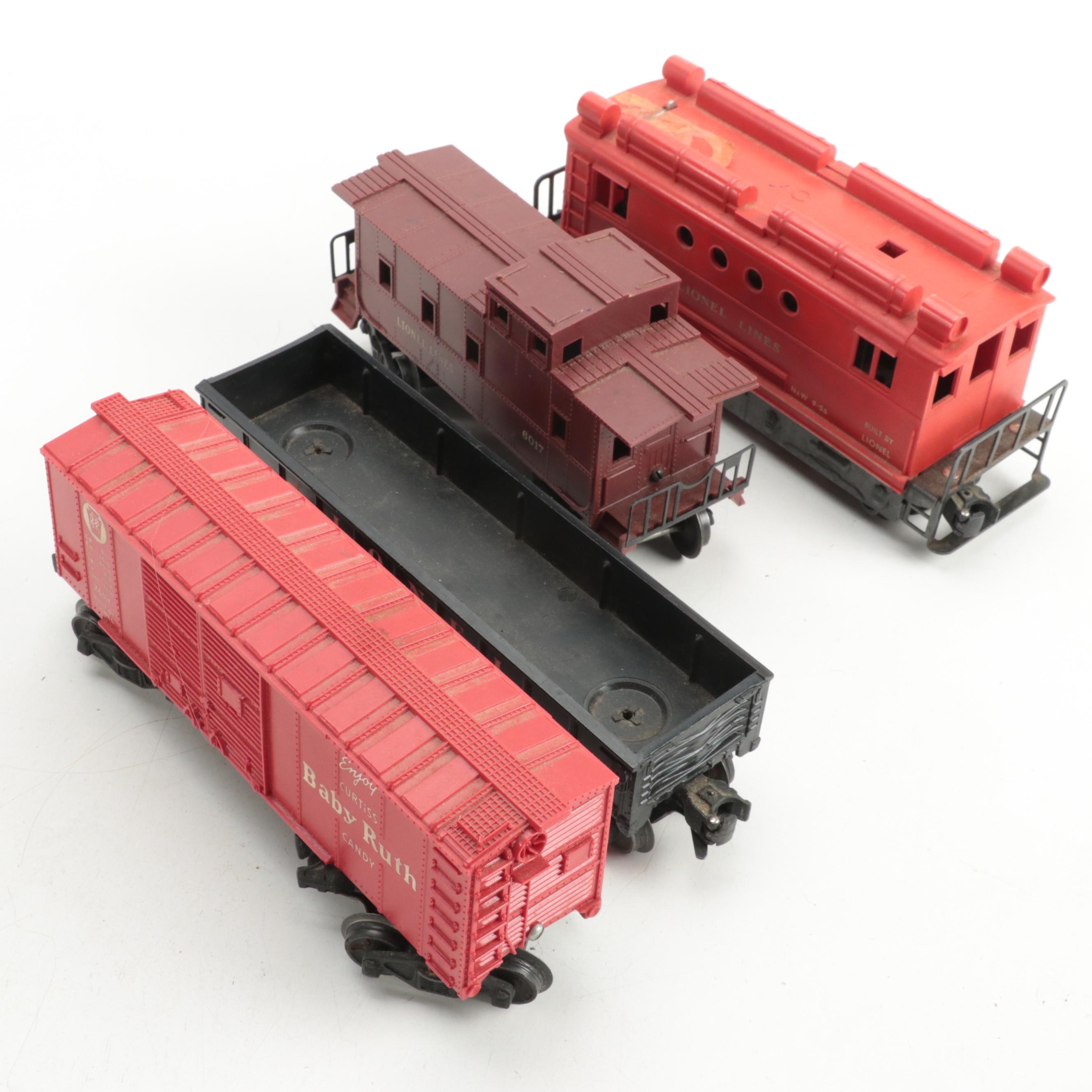 Lionel O Scale Electric Train Cars, Lionel Alarm Clock, and More