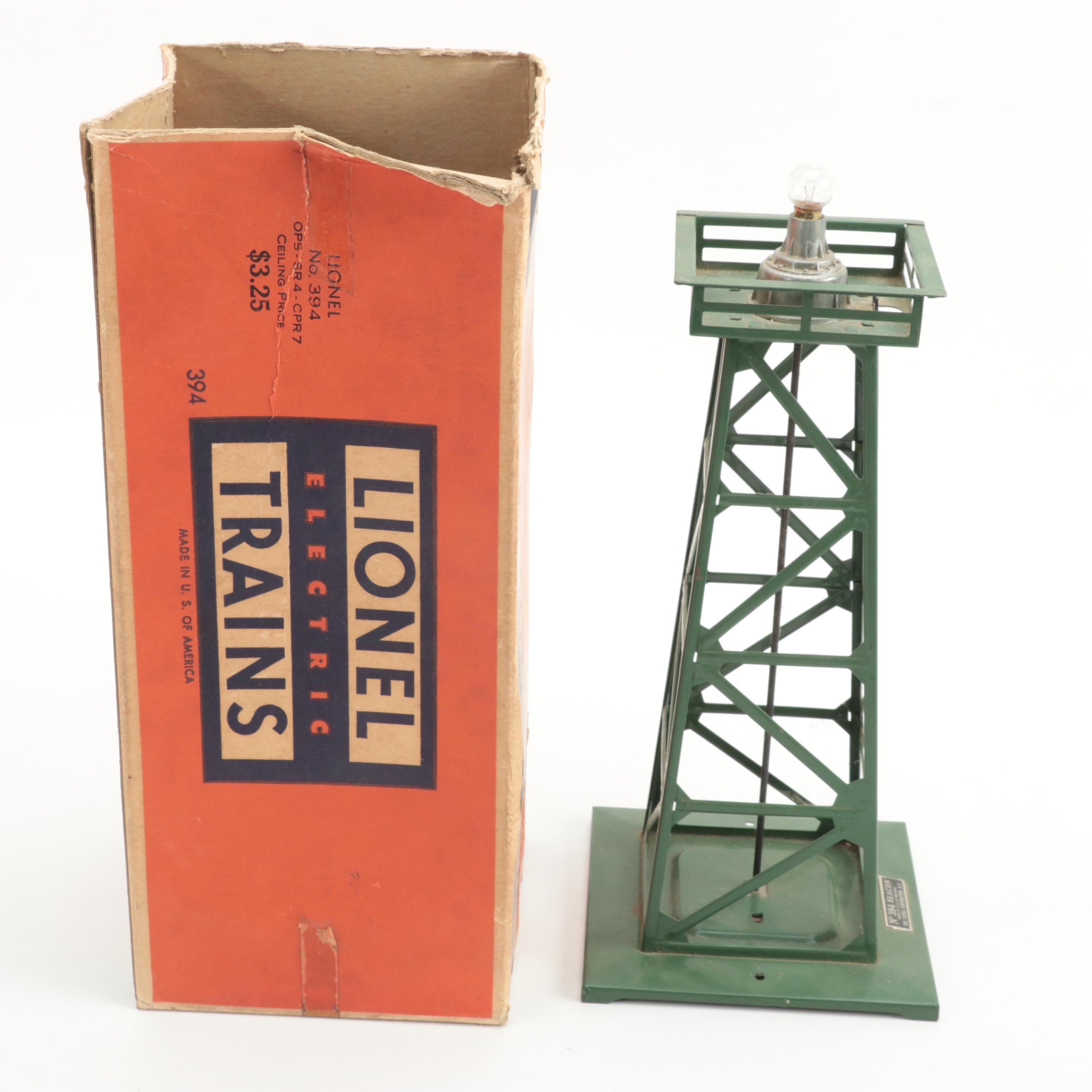 Lionel O Scale Electric Train Cars, Lionel Alarm Clock, and More