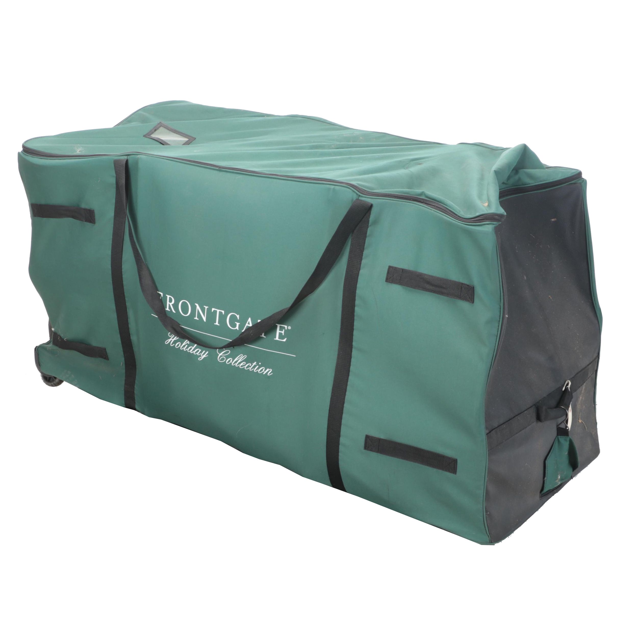 Frontgate PreLit Christmas Tree with Quilted Tree Skirt and Storage