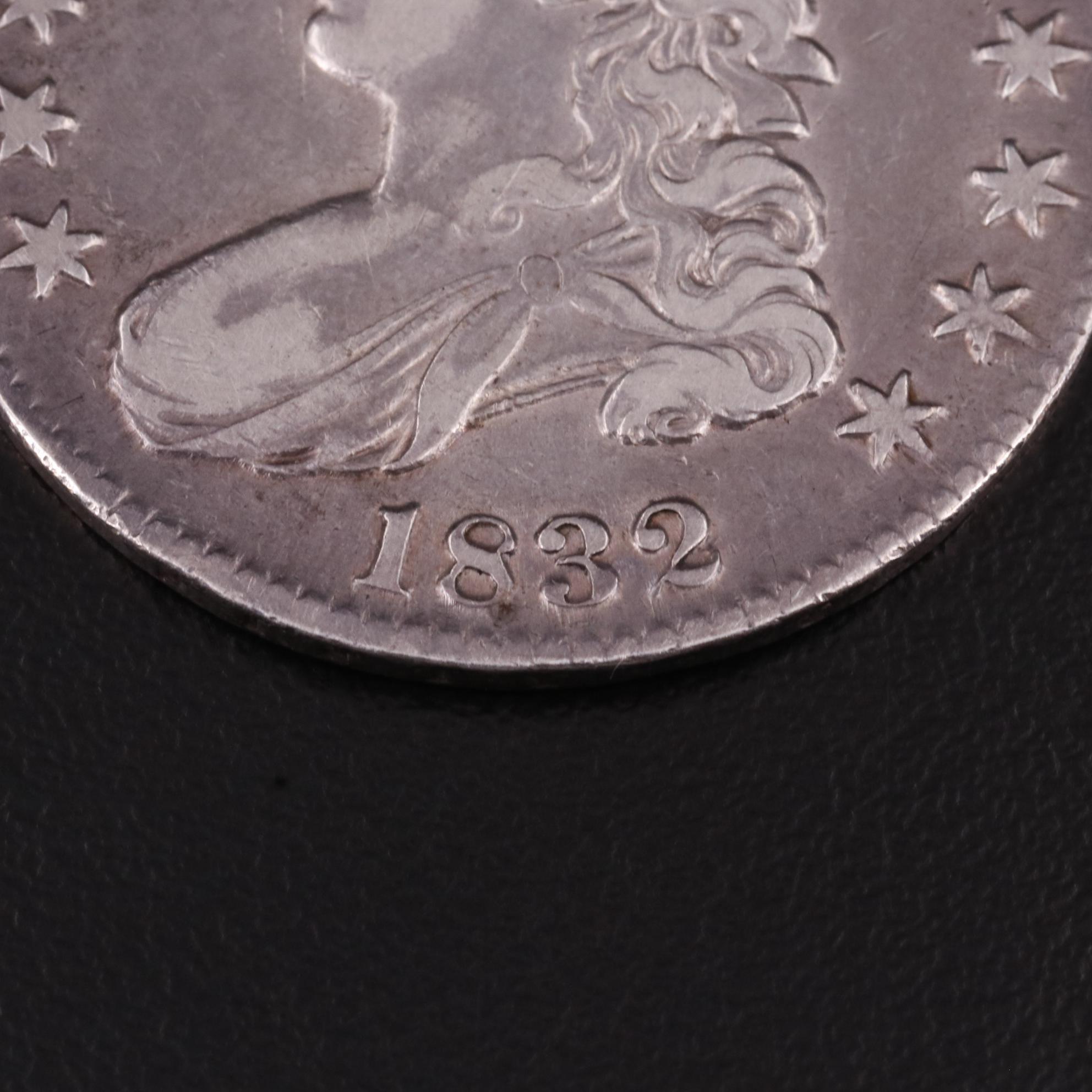 1832 Capped Bust Half Dollar