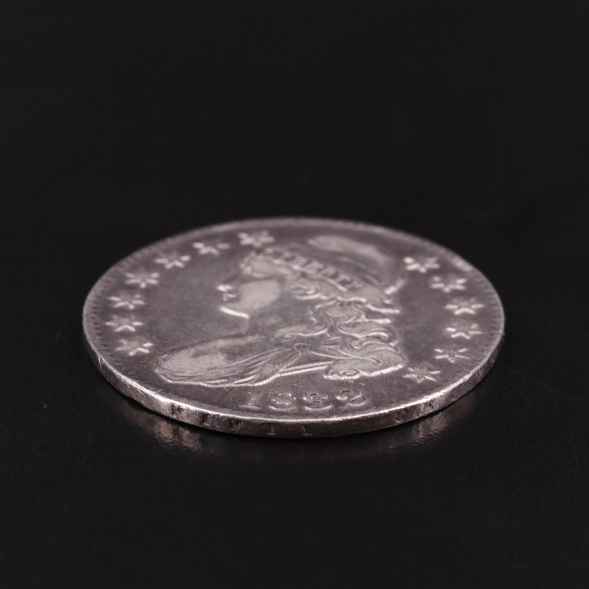 1832 Capped Bust Half Dollar