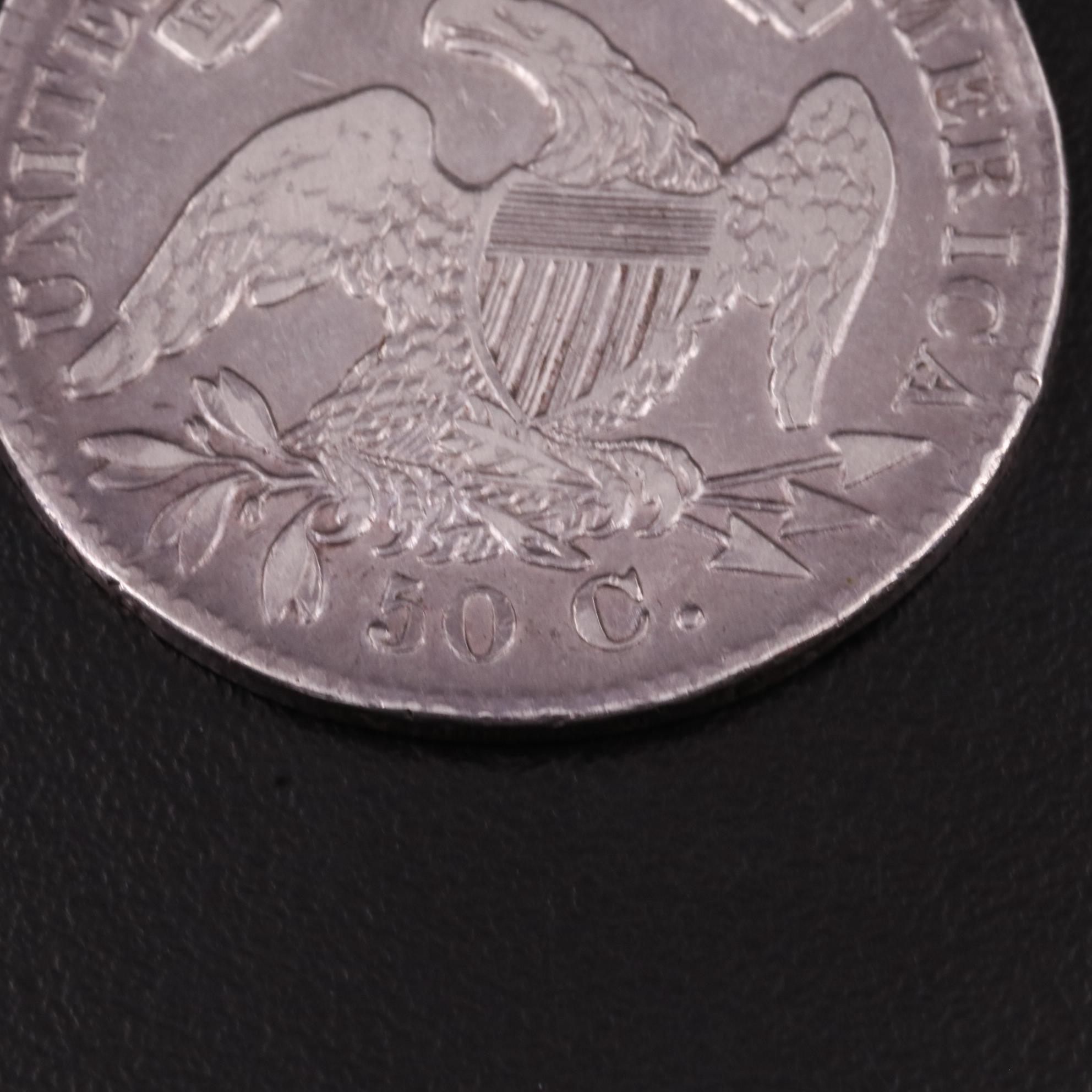 1832 Capped Bust Half Dollar