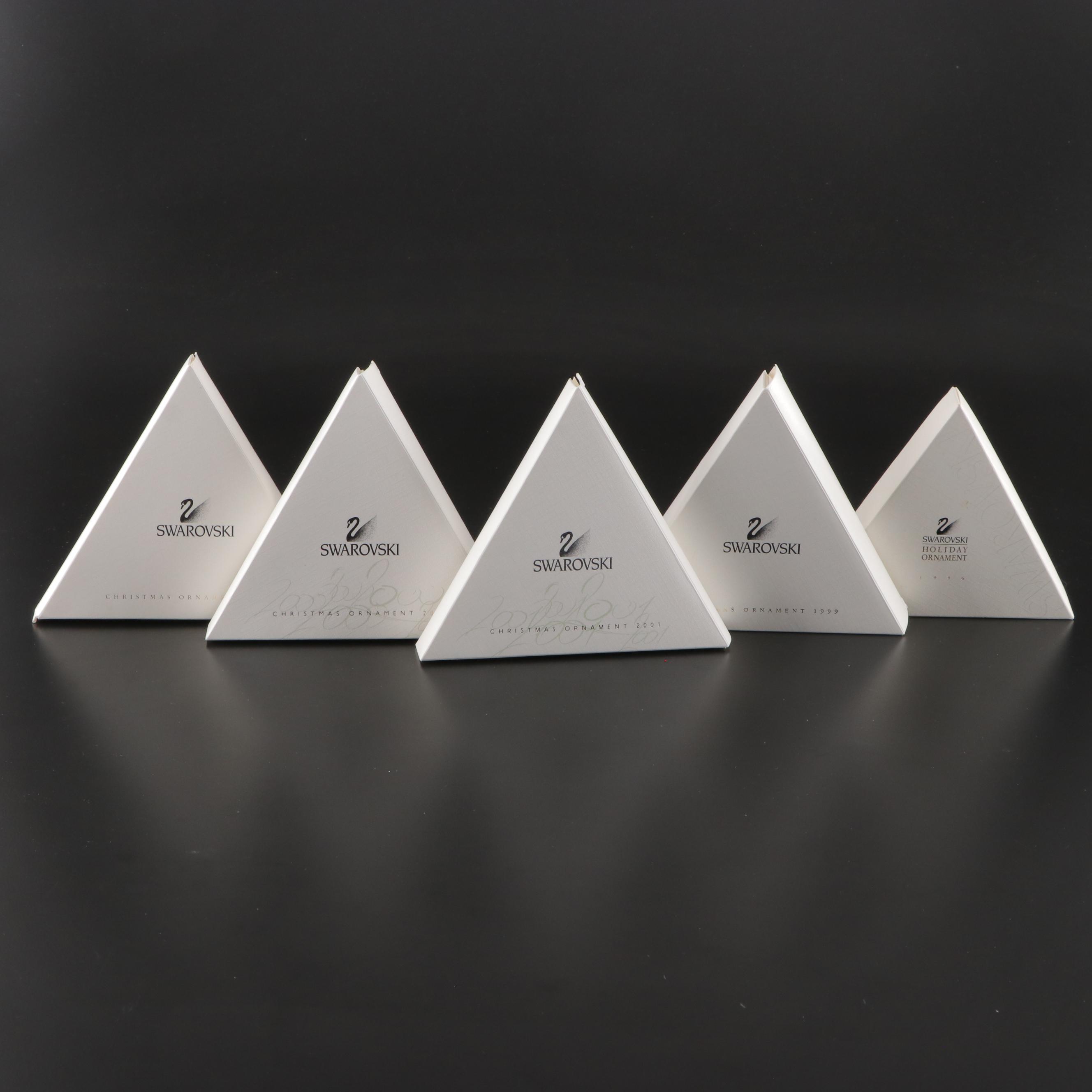 Swarovski Crystal Annual Snowflake Ornaments