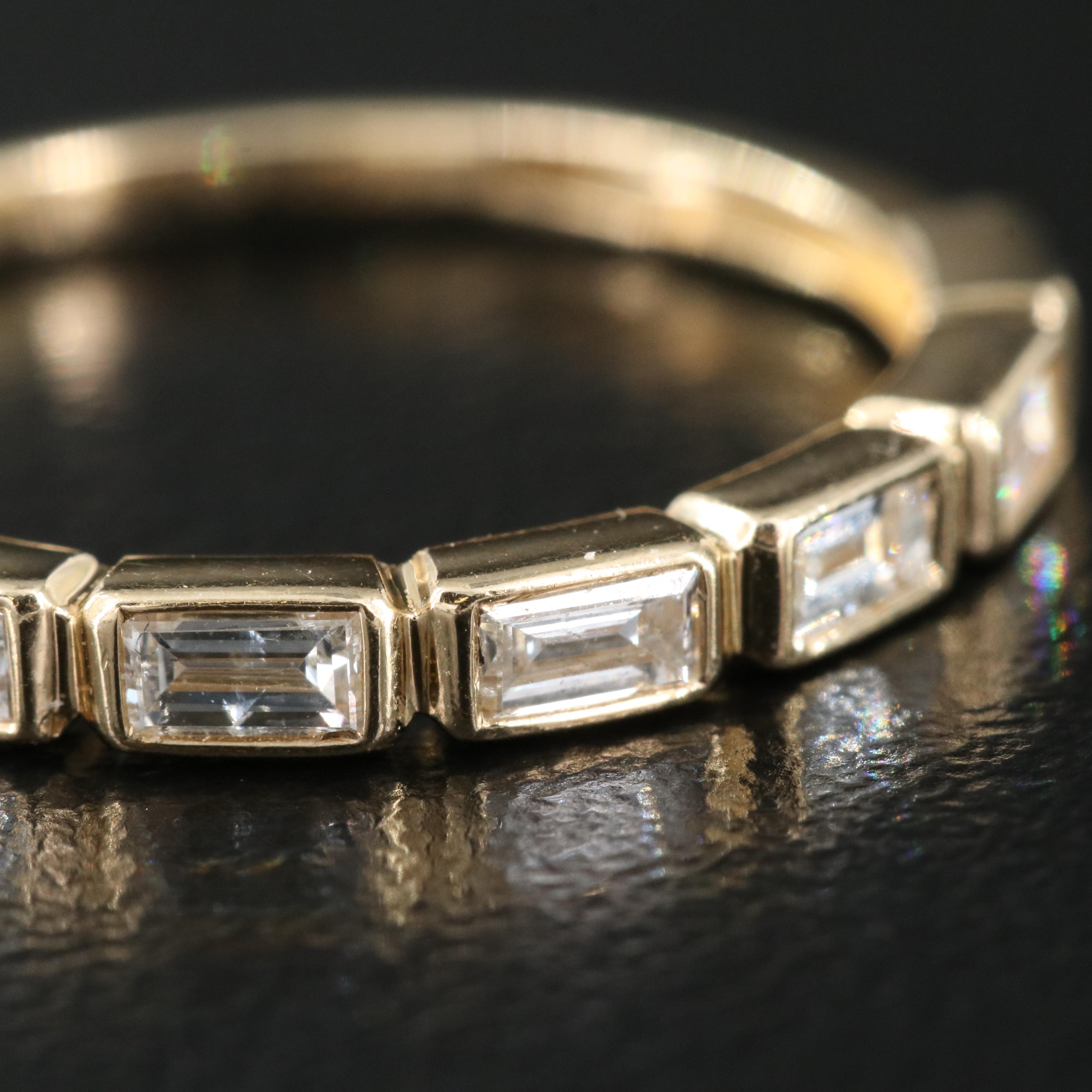 14K 0.44 CTW Diamond Band