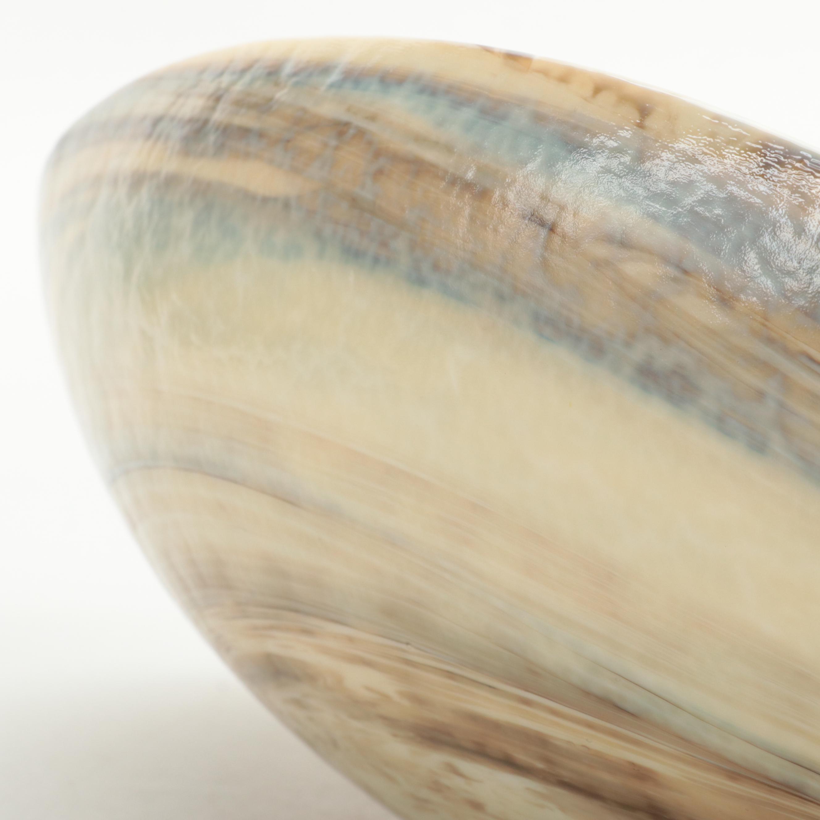 Art Glass Centerpiece Bowl