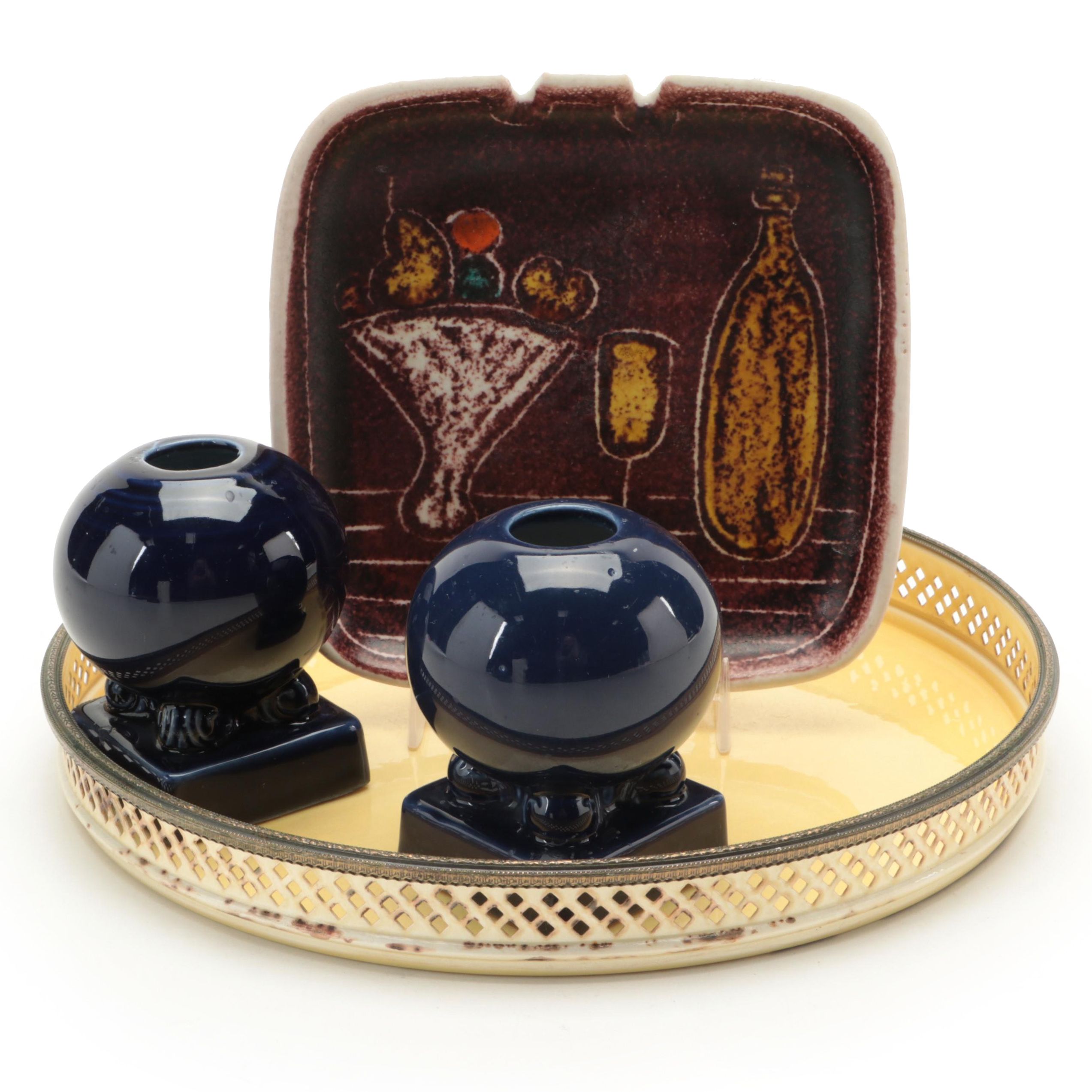 Homer Laughlin Fiesta Bulb Candleholders with Tableware