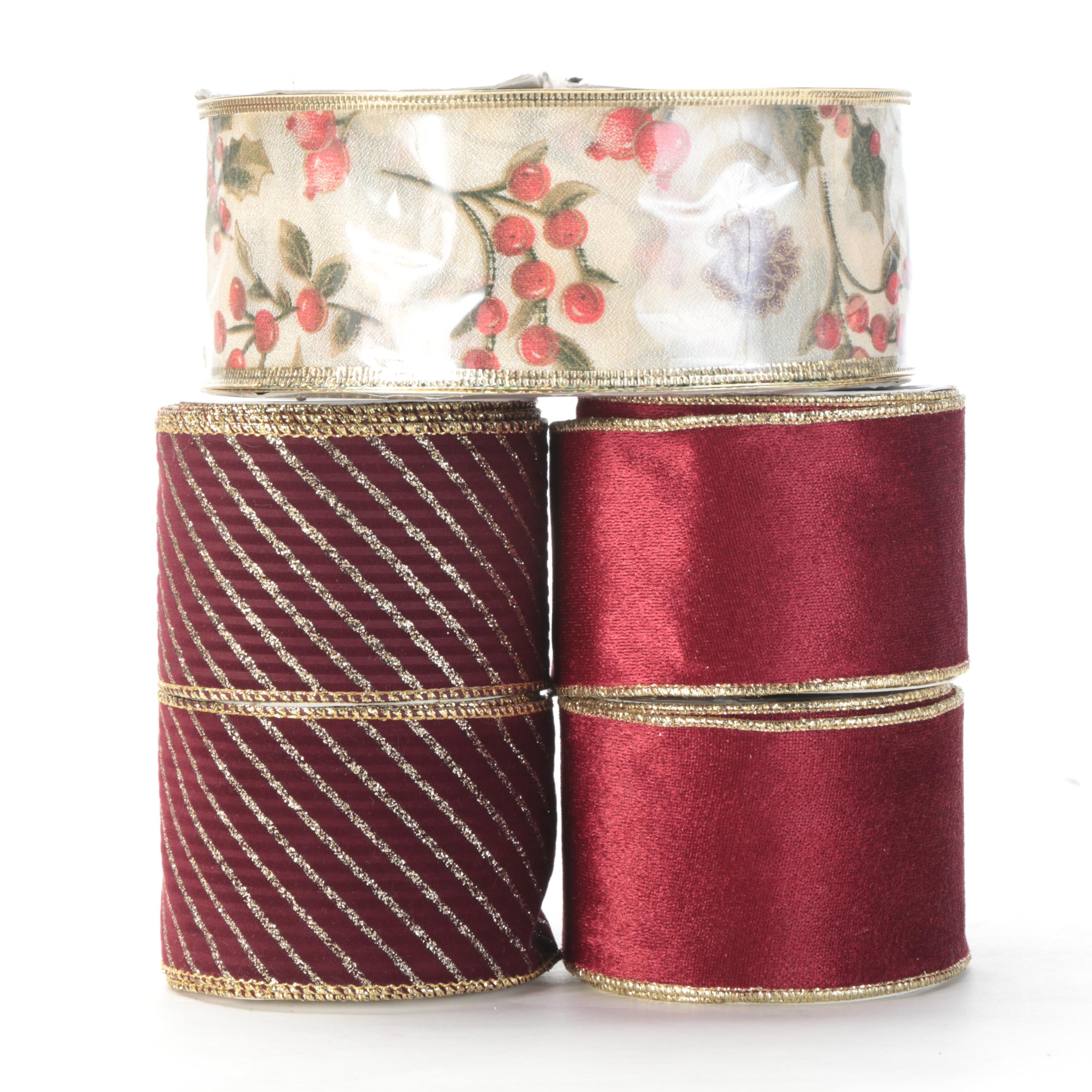 Member's Mark Santa With Berry Wreath, Cones, Glass Ornaments and More