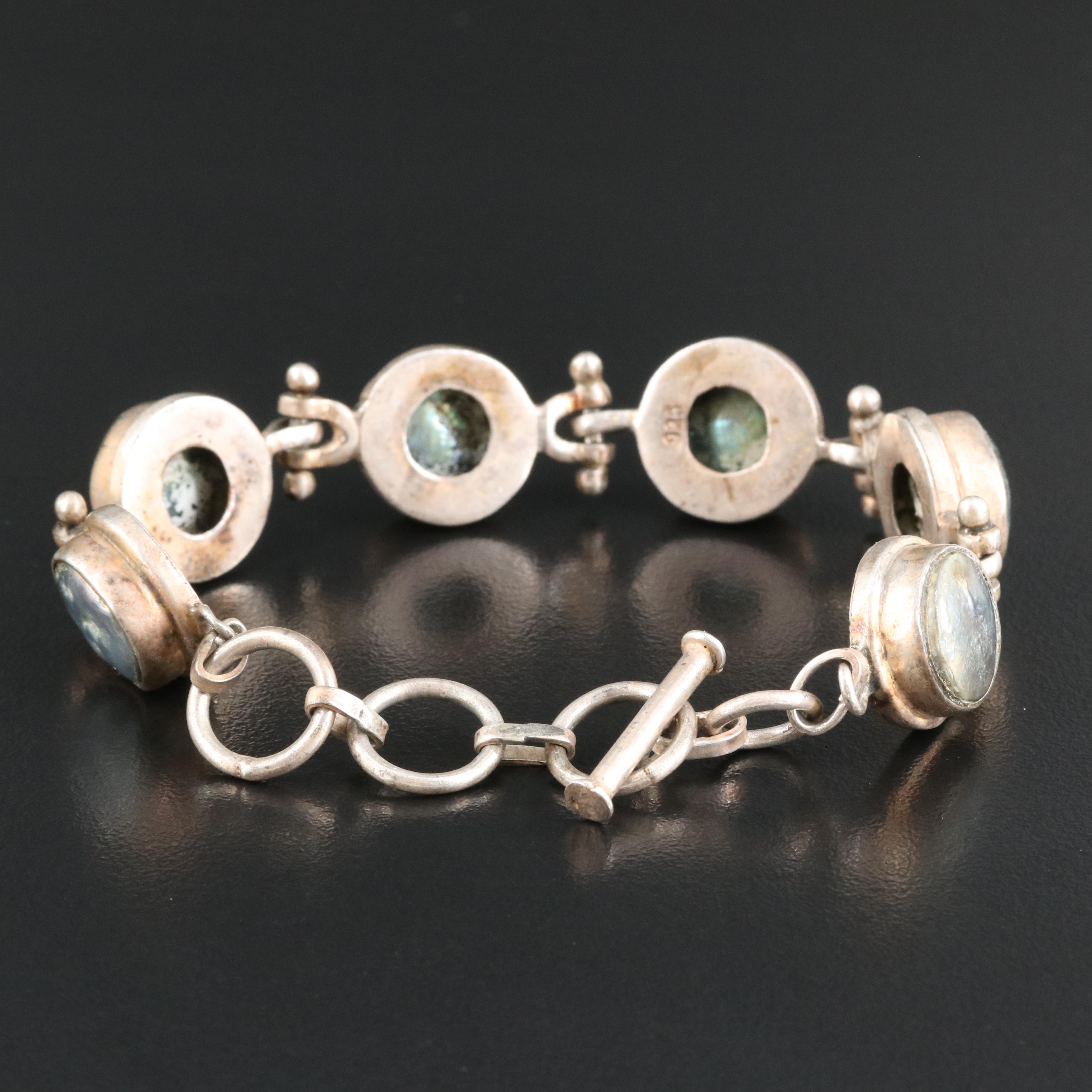 Sterling Pearl Bracelet