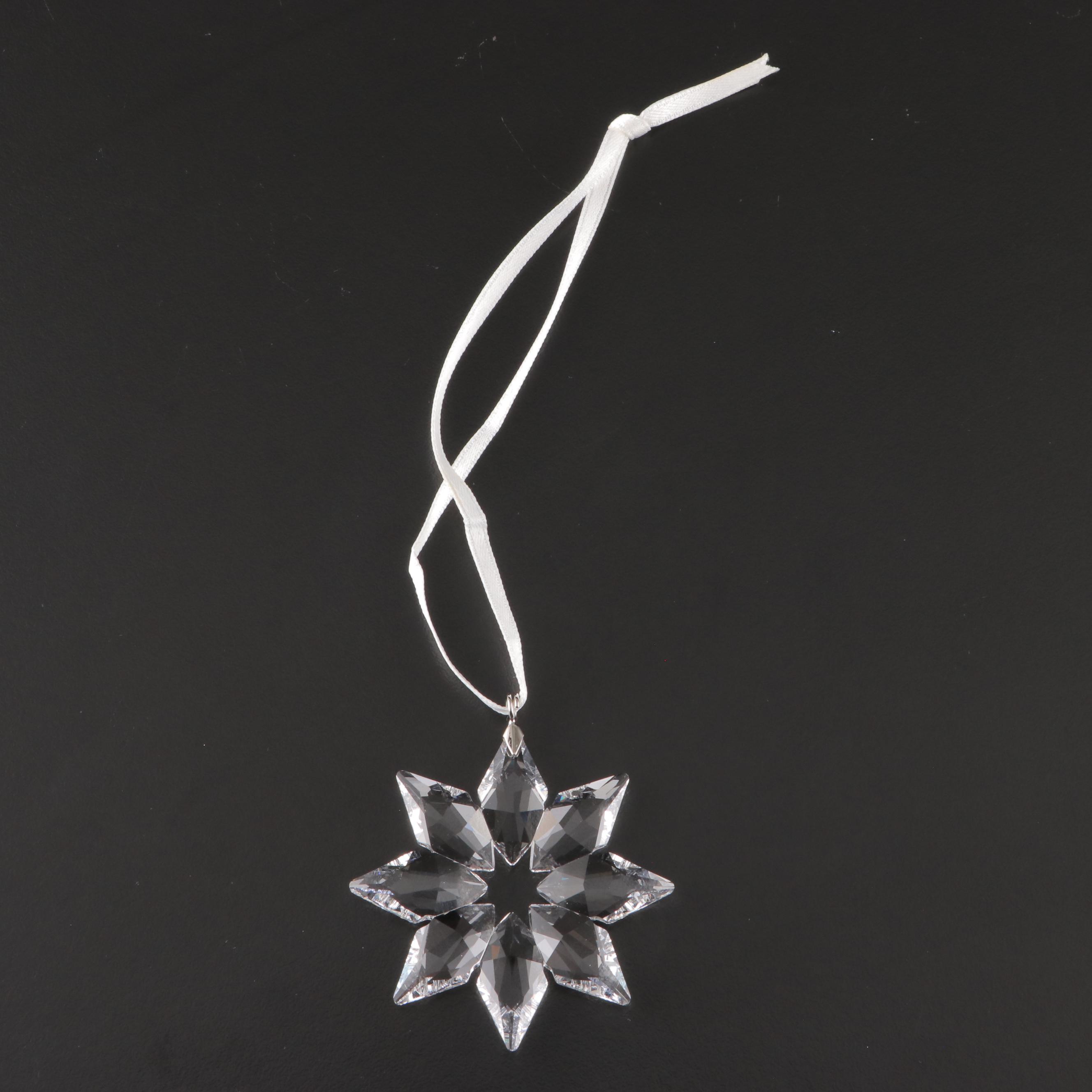 Swarovski Crystal "Little Star" and "Little Snowflake" Ornaments