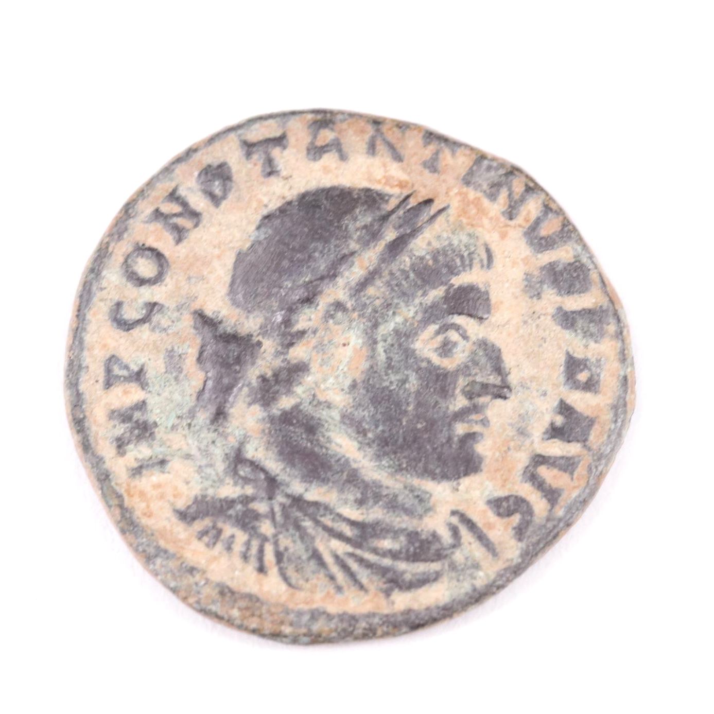 Ancient Roman Imperial Æ3 Coin of Constantine I, "The Great", ca. 307 AD