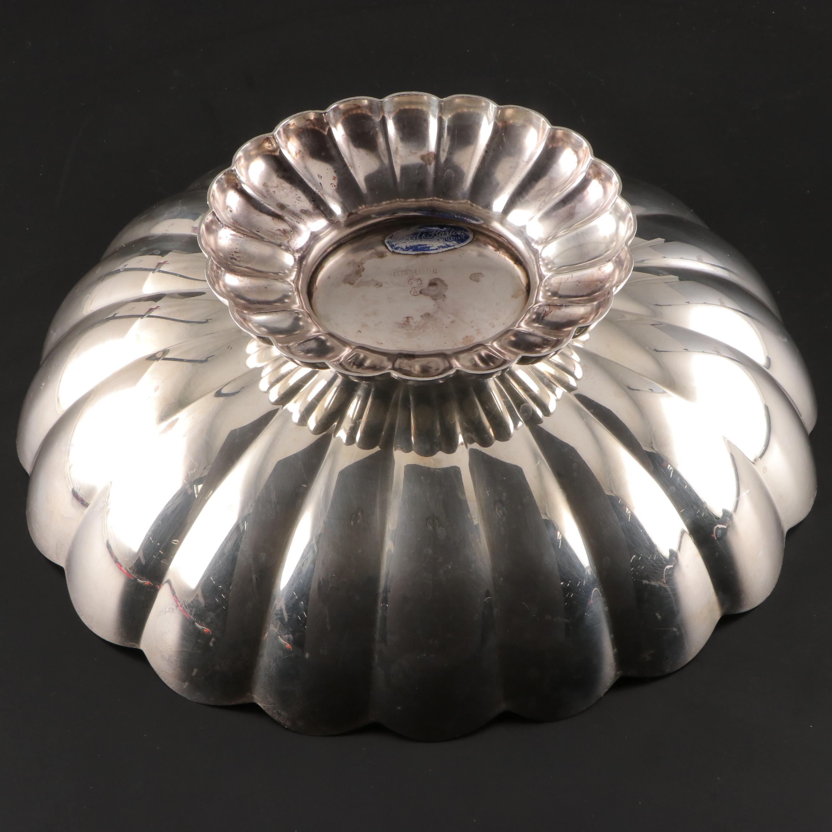 Reed & Barton "Holiday" Silver Plate Bowls