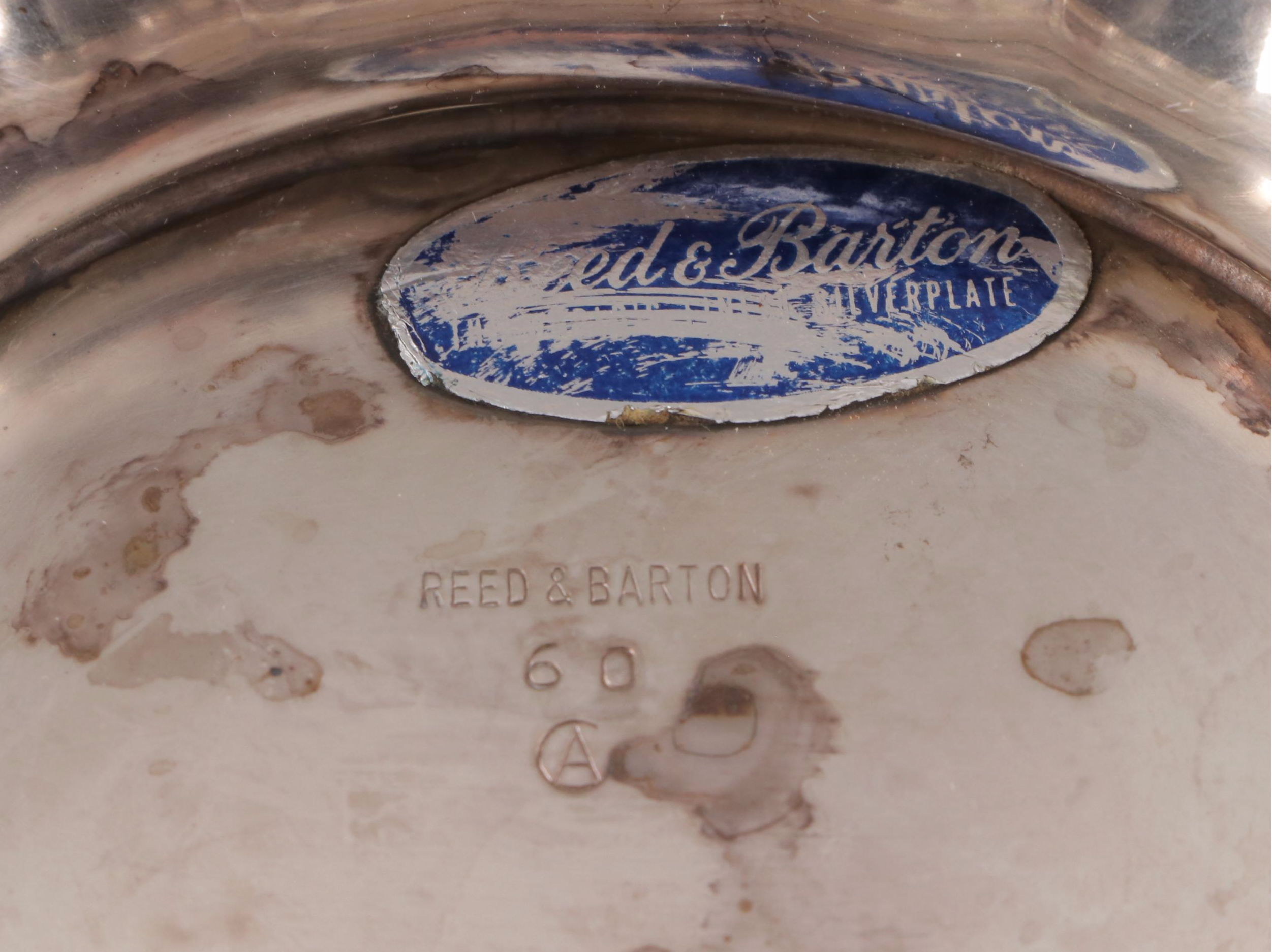 Reed & Barton "Holiday" Silver Plate Bowls