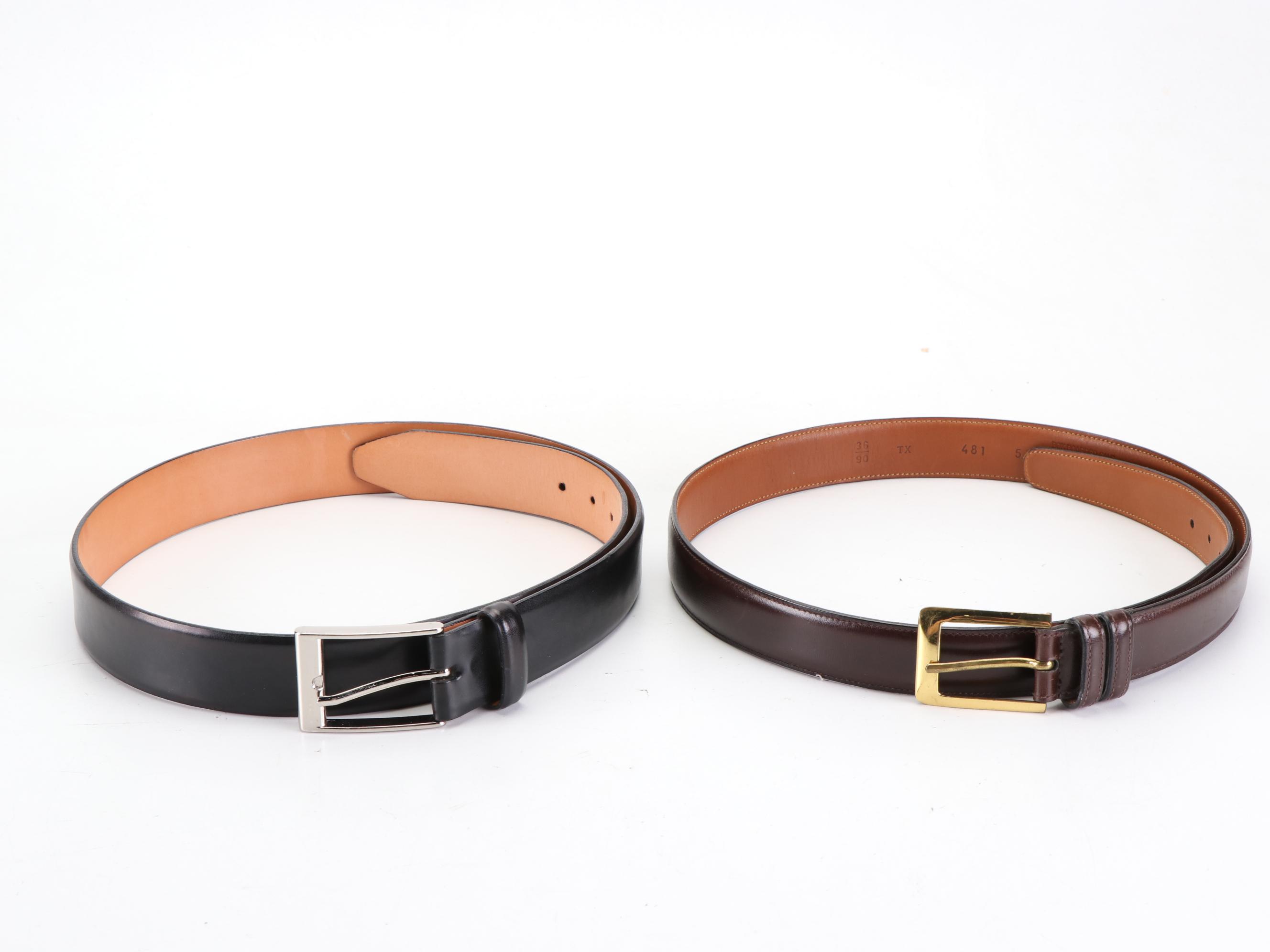 Cole Haan, Coach, Allen Edmonds, and Other Belts