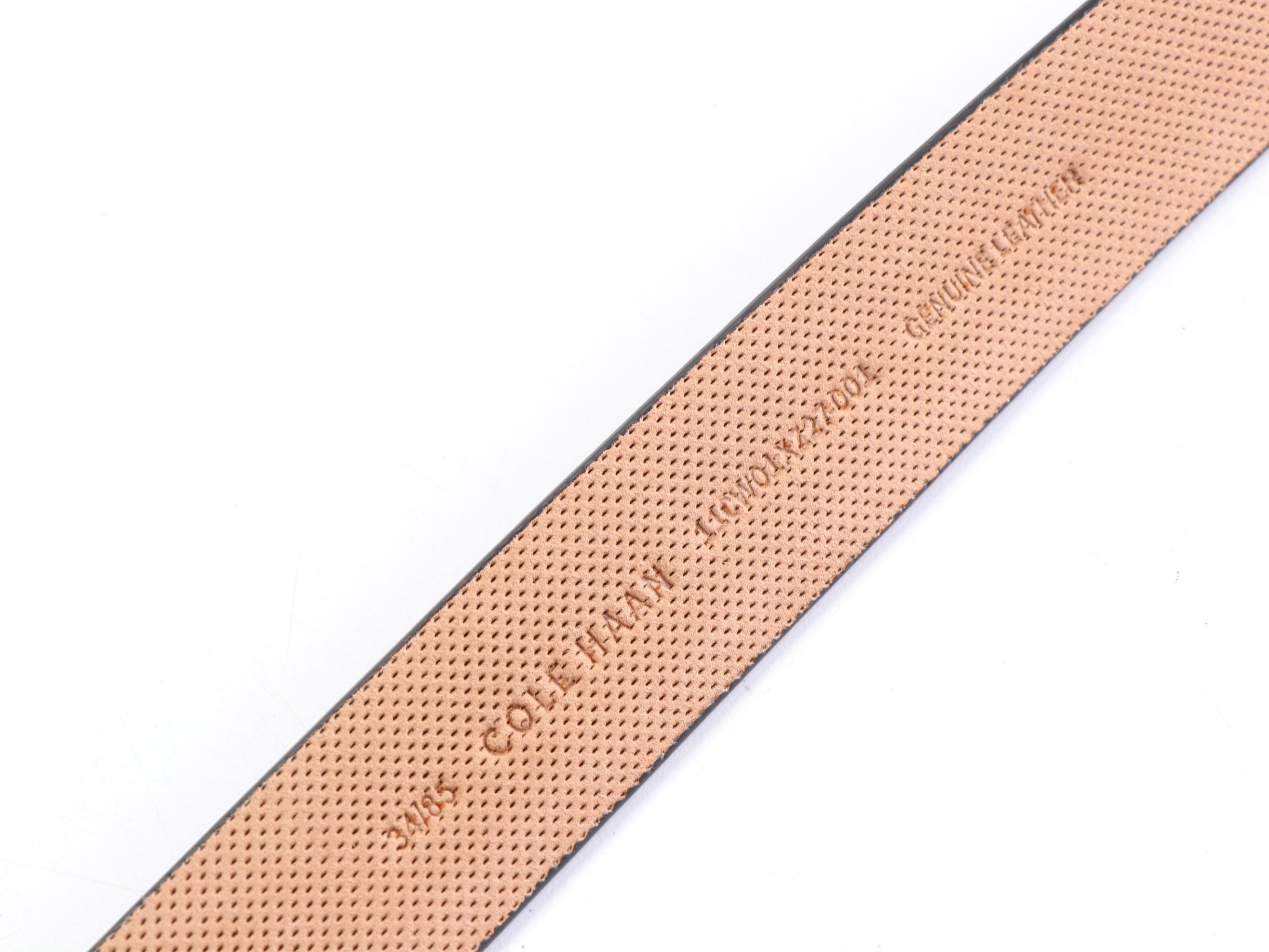 Cole Haan, Coach, Allen Edmonds, and Other Belts