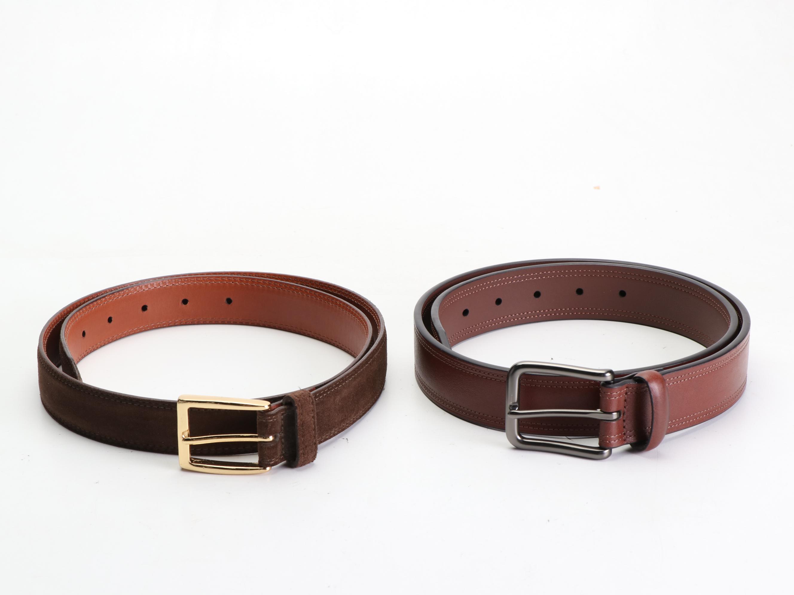 Cole Haan, Coach, Allen Edmonds, and Other Belts