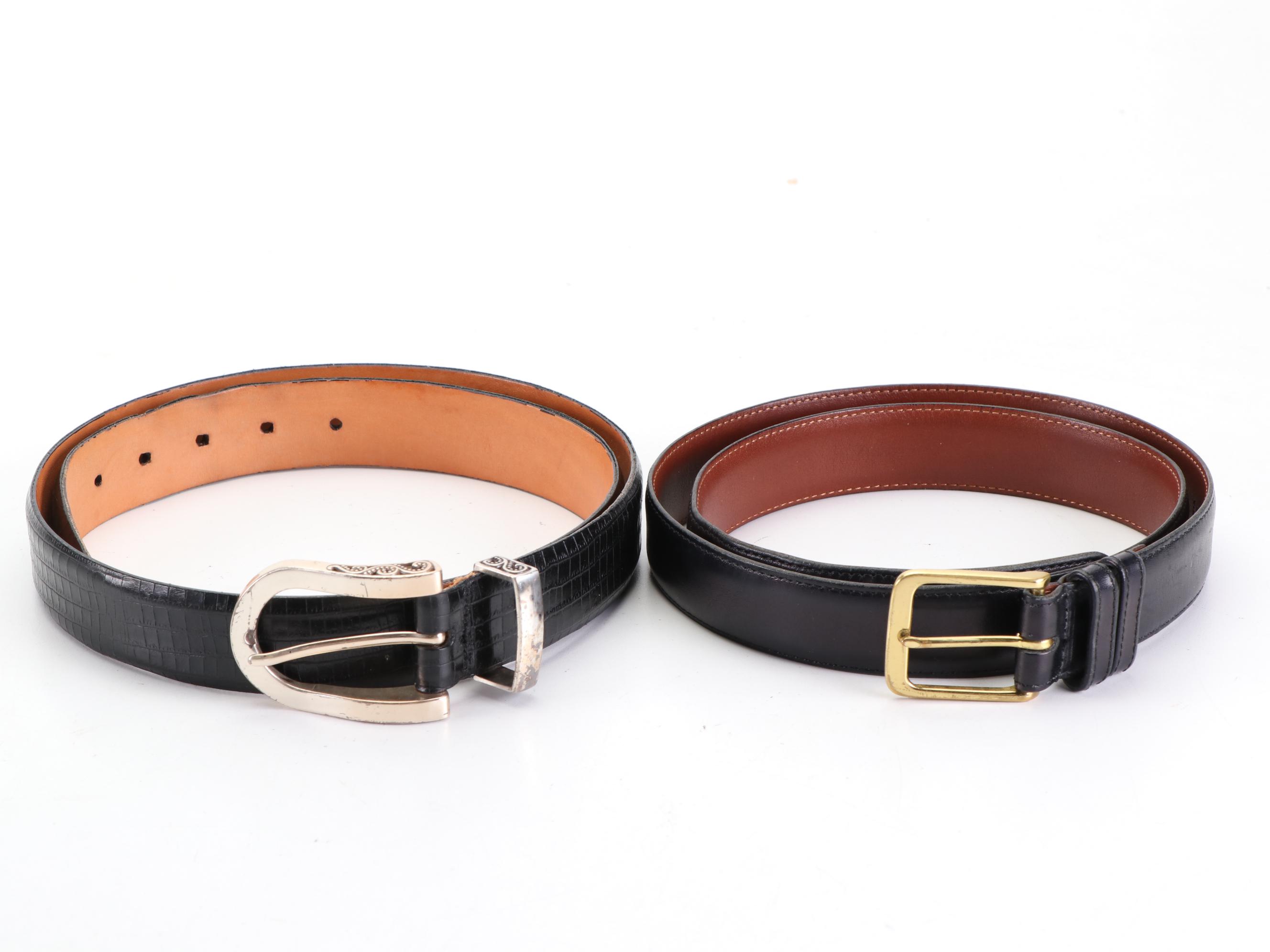 Cole Haan, Coach, Allen Edmonds, and Other Belts