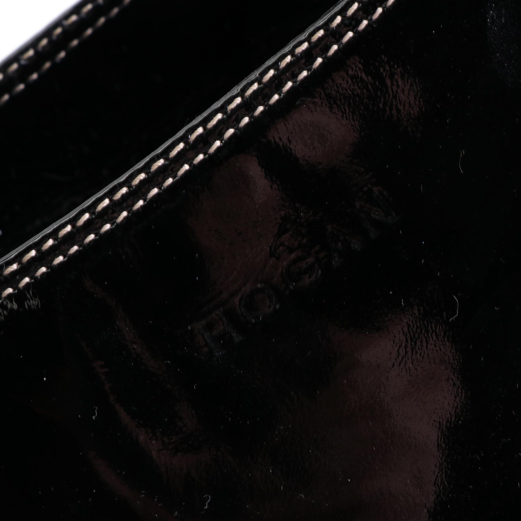 Stella Bianca Woven Zip Tote in Leather and Hogan Handbag in Patent Leather