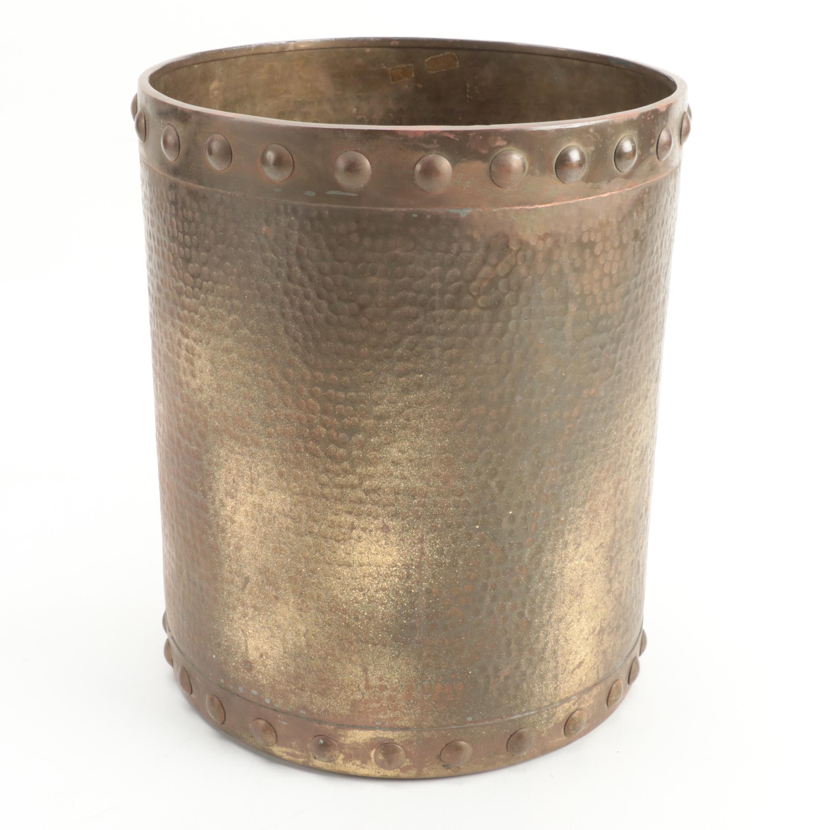 Labrador Retriever Accent Pillow, Brass Wastepaper Bin and Decorative Clock Face