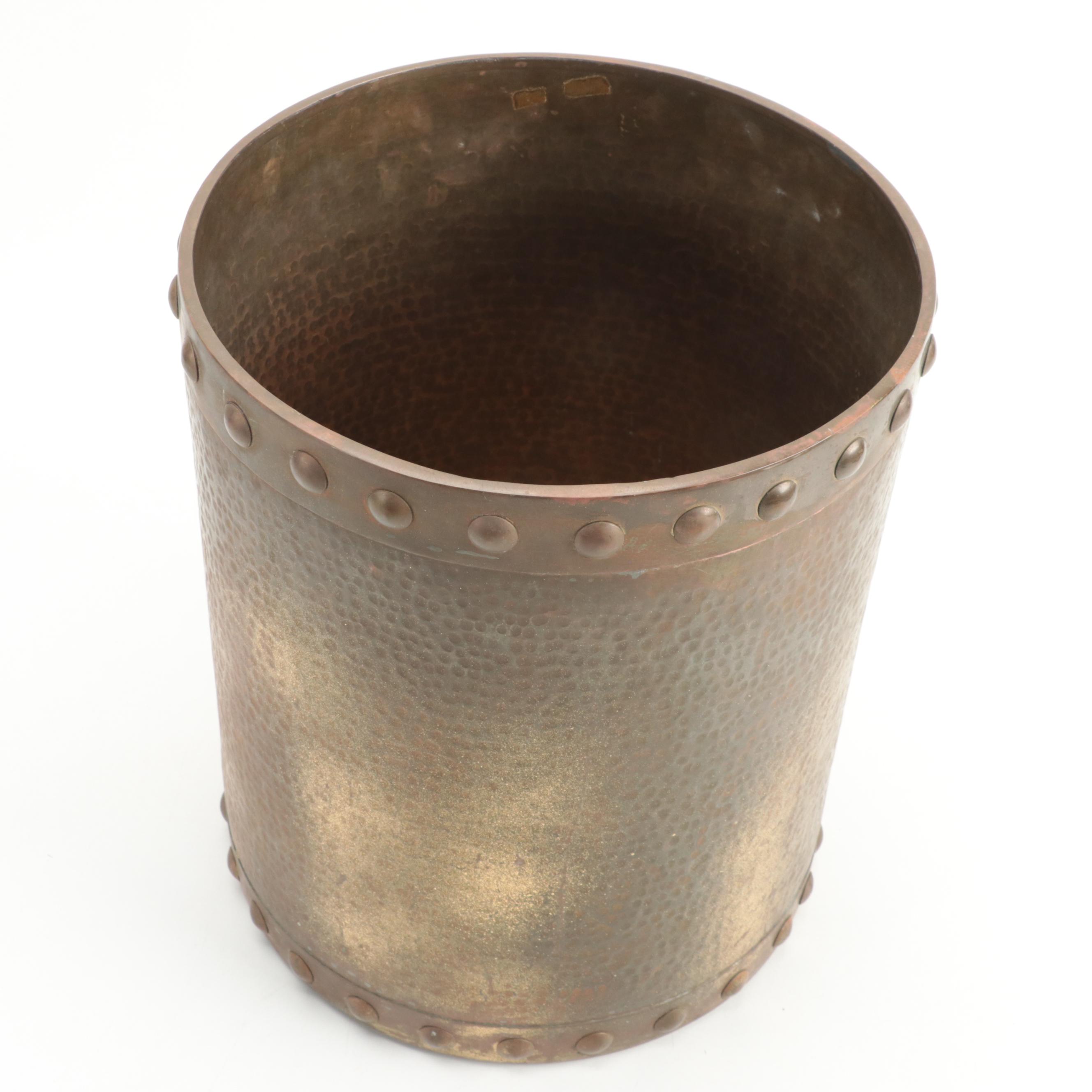 Labrador Retriever Accent Pillow, Brass Wastepaper Bin and Decorative Clock Face