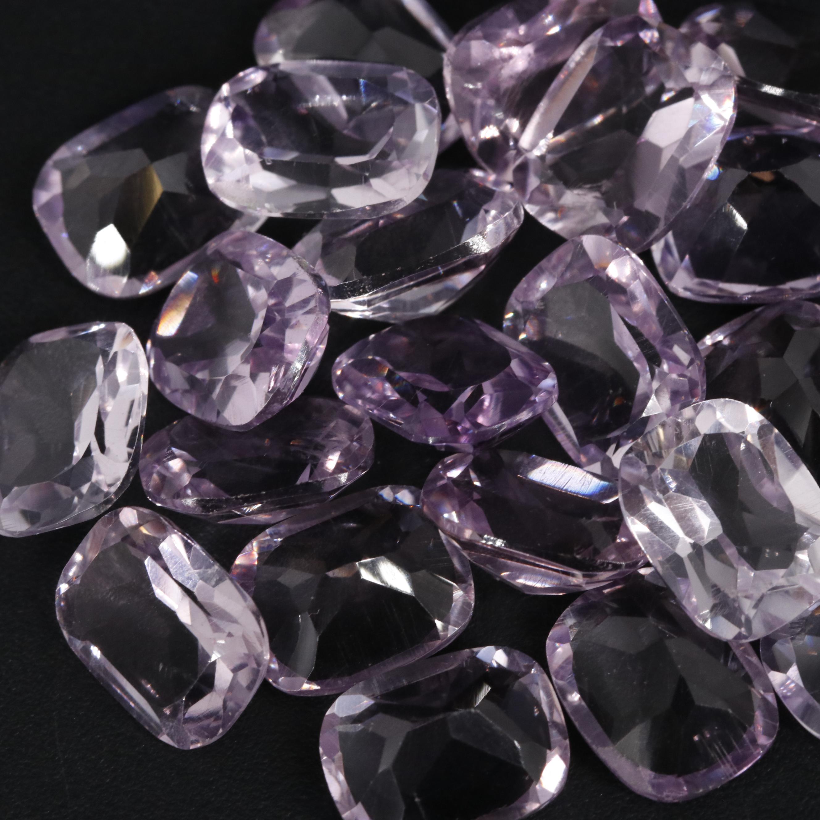 Loose 52.32 CTW Amethyst