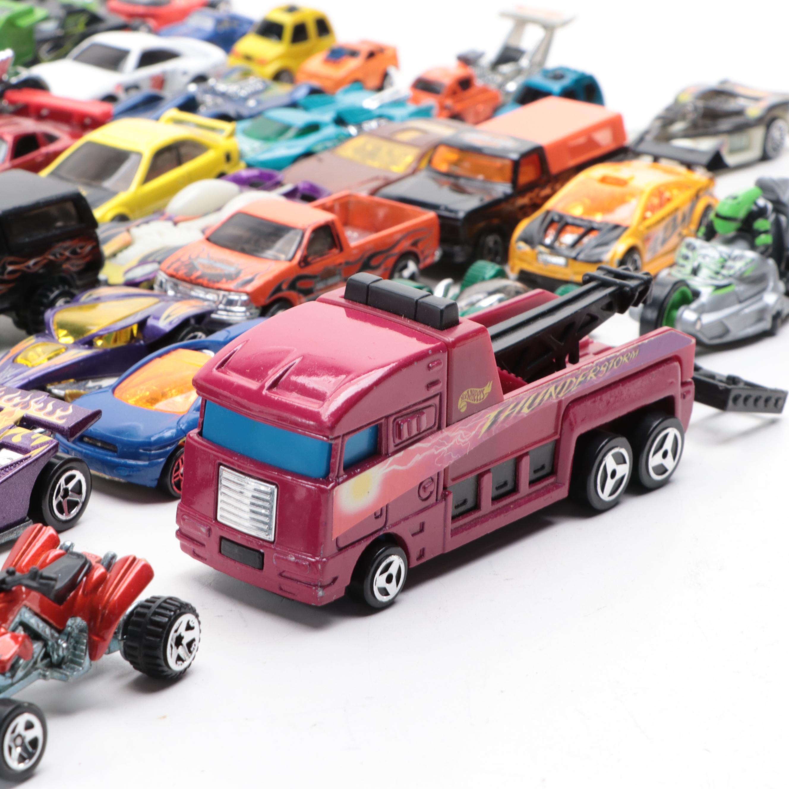 Mattel Hot Wheels and More Diecast Toy Cars, Trucks, Batmobile and More