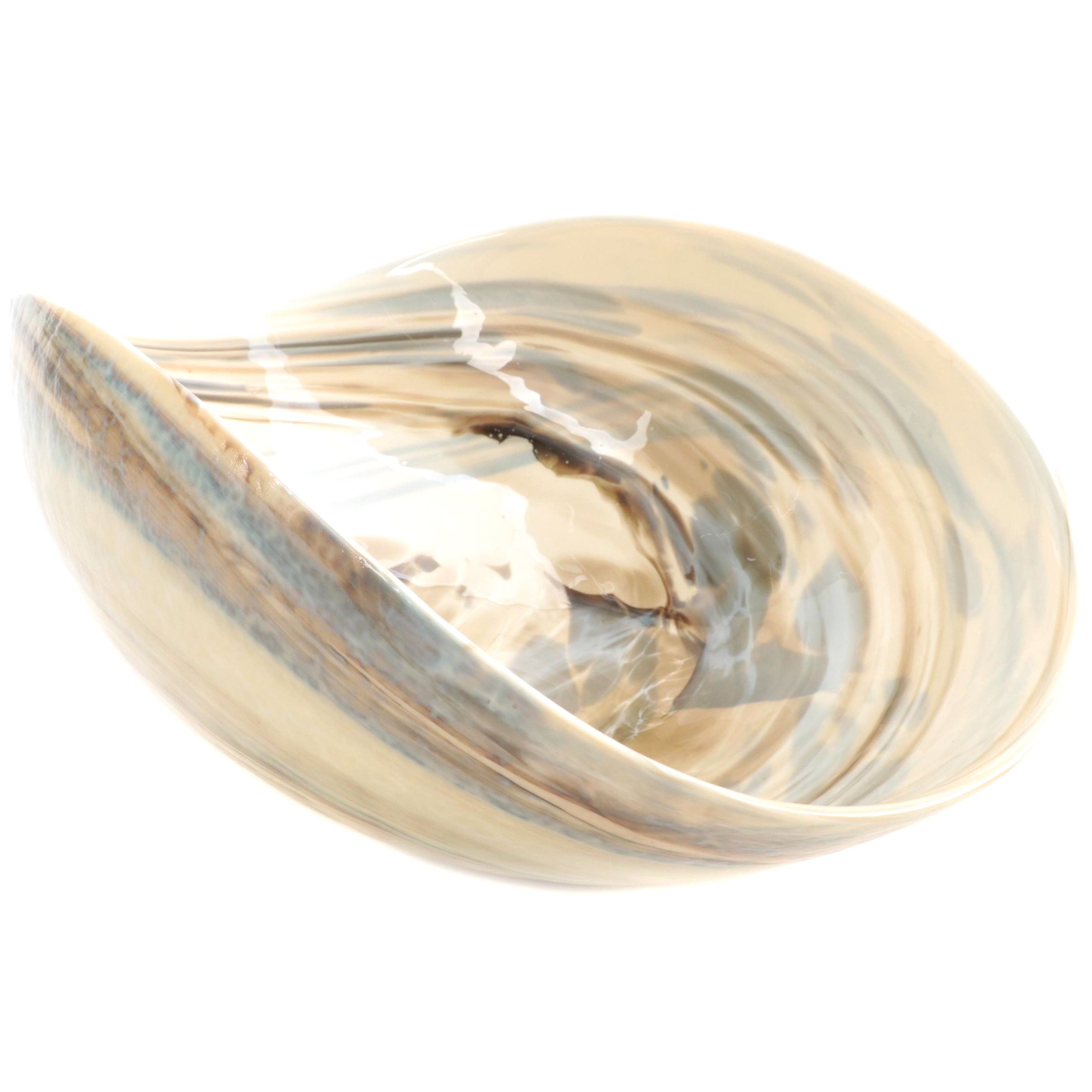 Art Glass Centerpiece Bowl