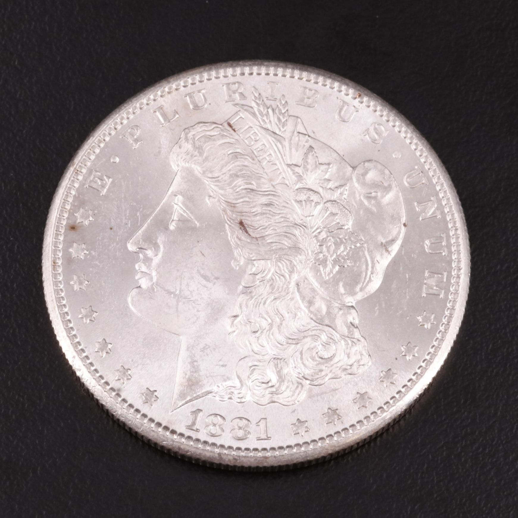 Uncirculated 1881-S Morgan Dollar