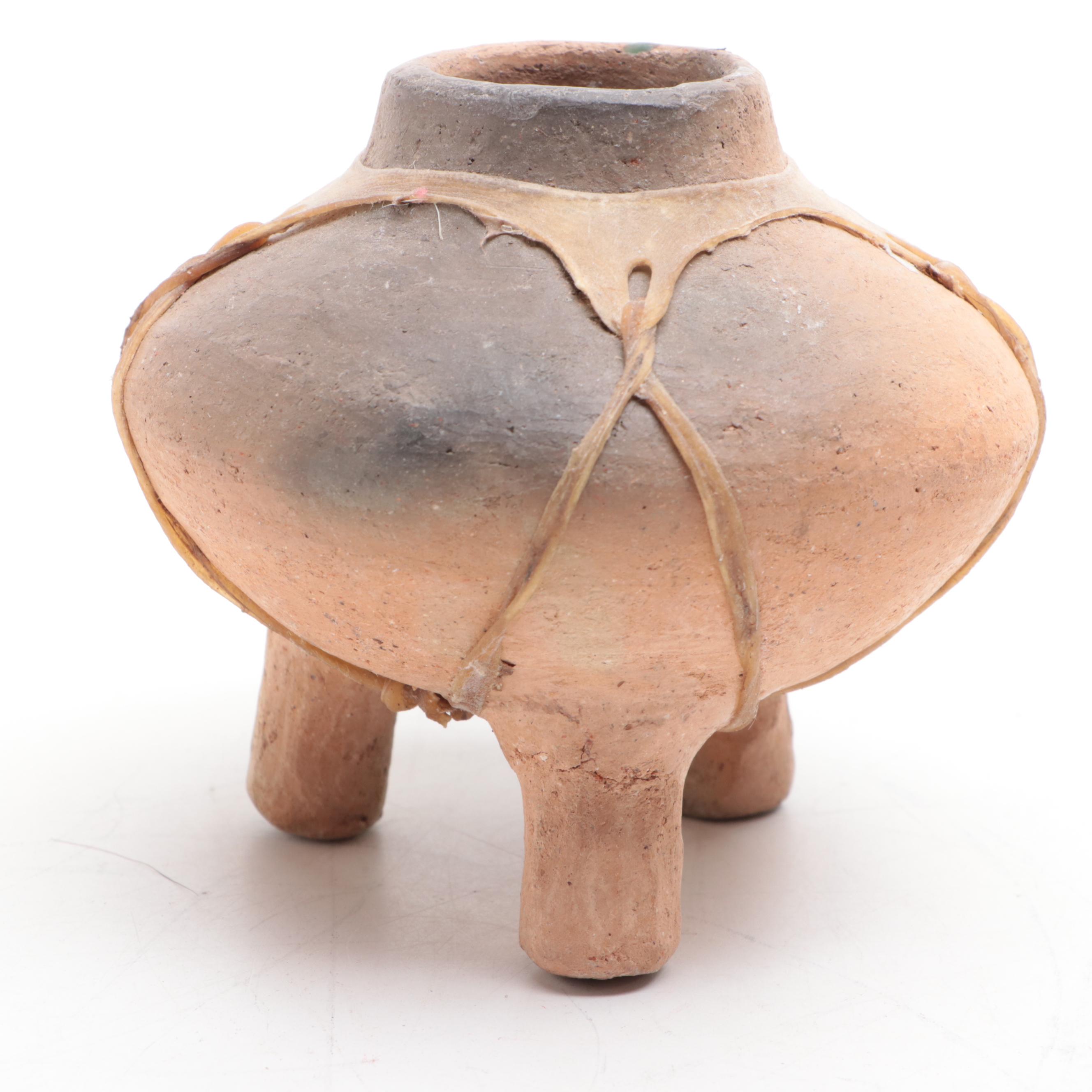 American Southwest and Mexican Art Pottery Vases, Vessel, Rwandan Basket