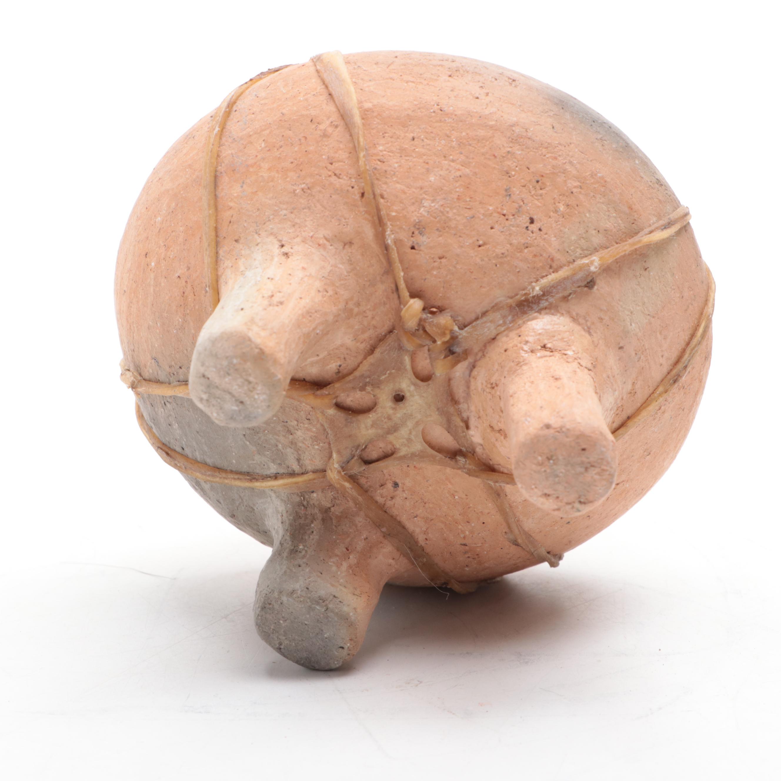 American Southwest and Mexican Art Pottery Vases, Vessel, Rwandan Basket