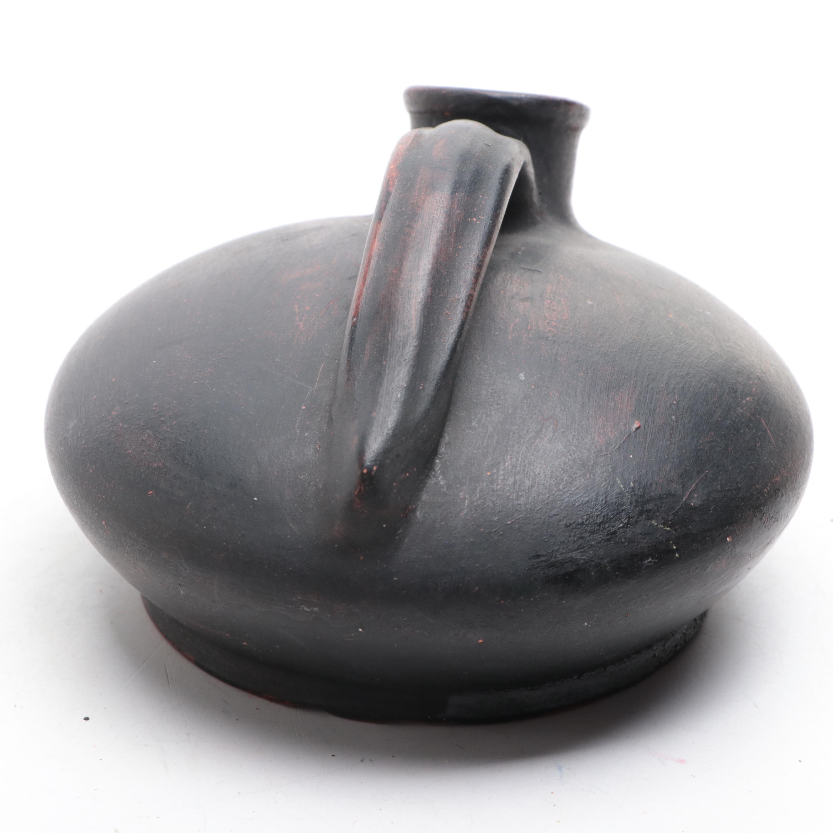 American Southwest and Mexican Art Pottery Vases, Vessel, Rwandan Basket