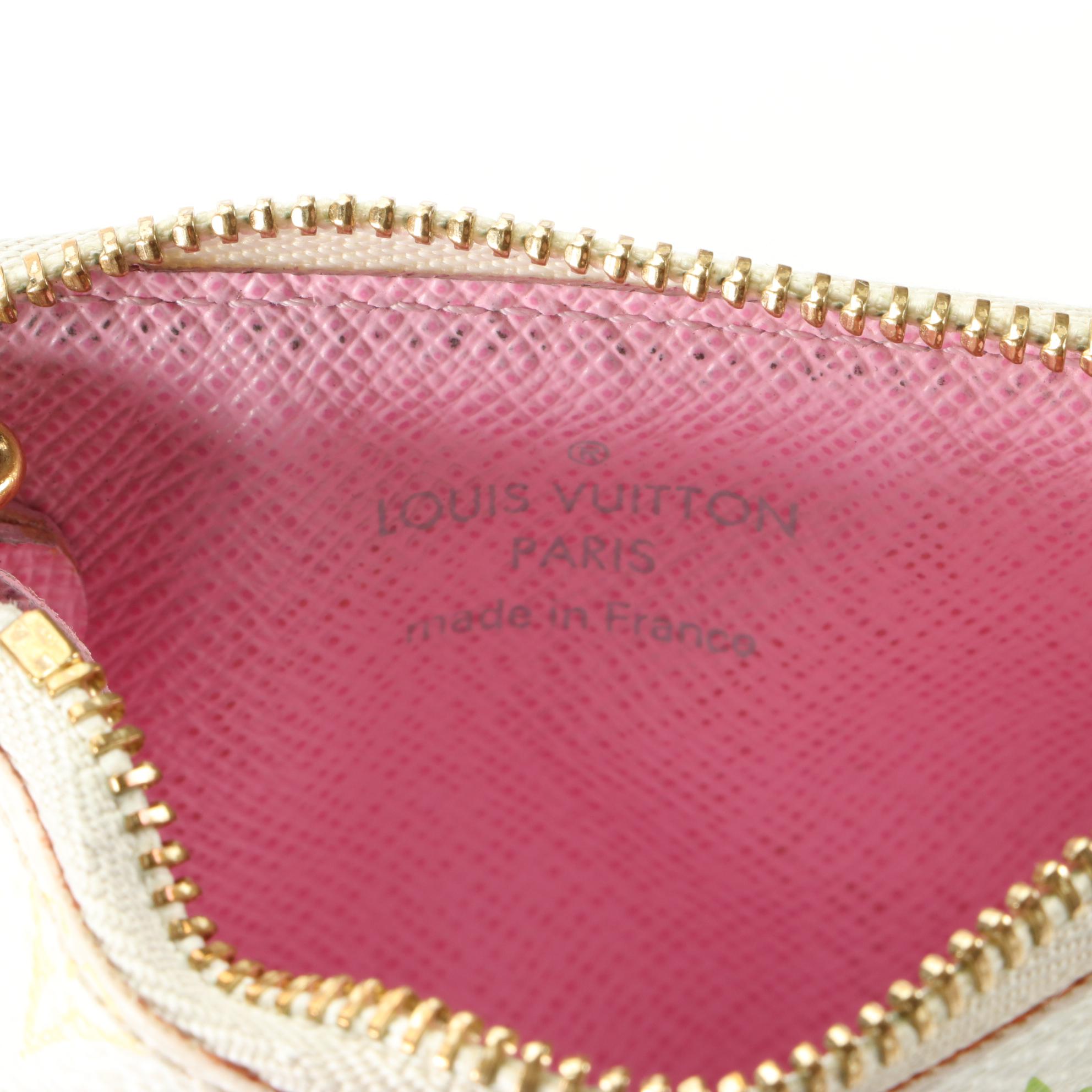 Louis Vuitton x Takashi Murakami Coin Purse in Multicolor Monogram Canvas