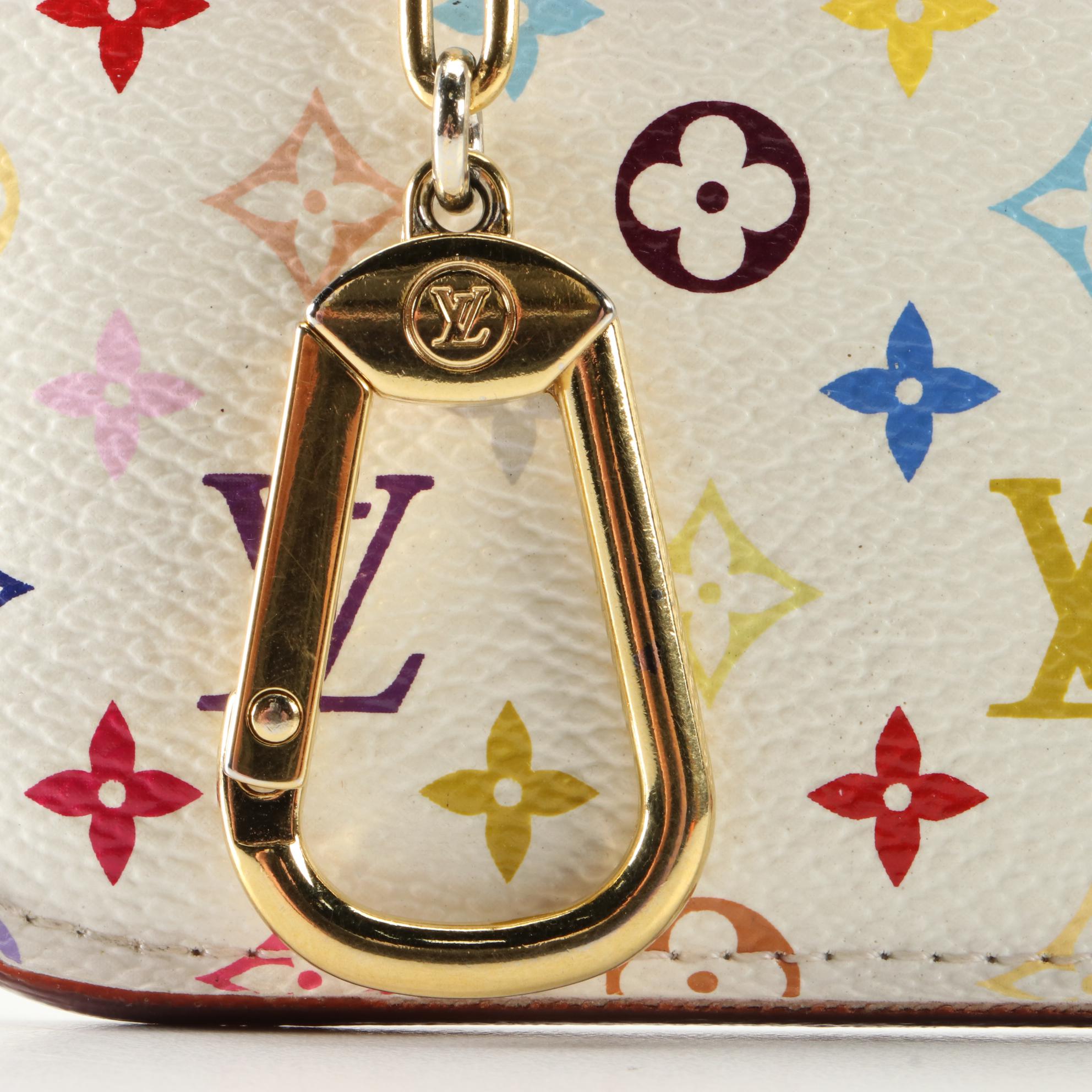 Louis Vuitton x Takashi Murakami Coin Purse in Multicolor Monogram Canvas