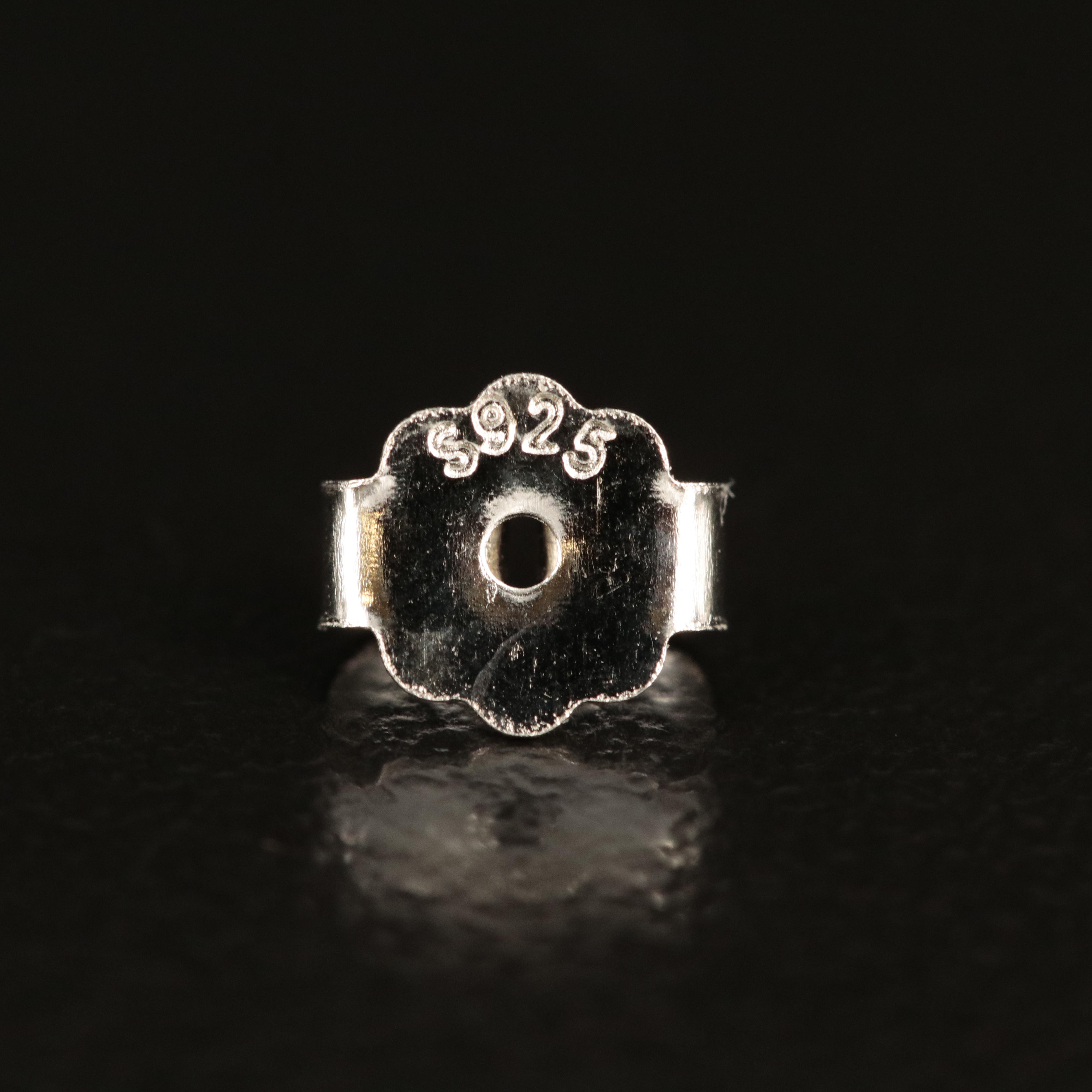 Sterling Pearl and Opal Button Earrings