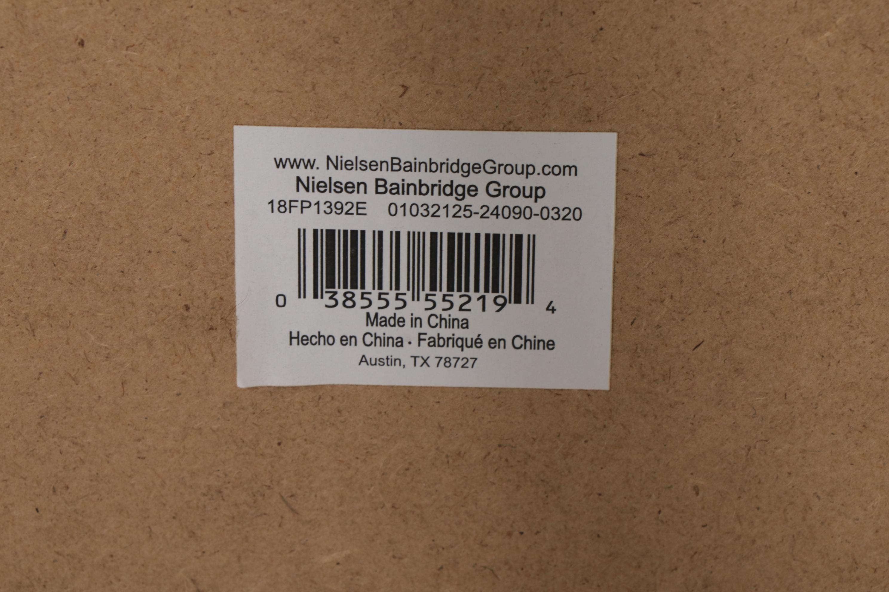 American Signature White-Painted Queen Size Bed with Chest of Drawers and Mirror