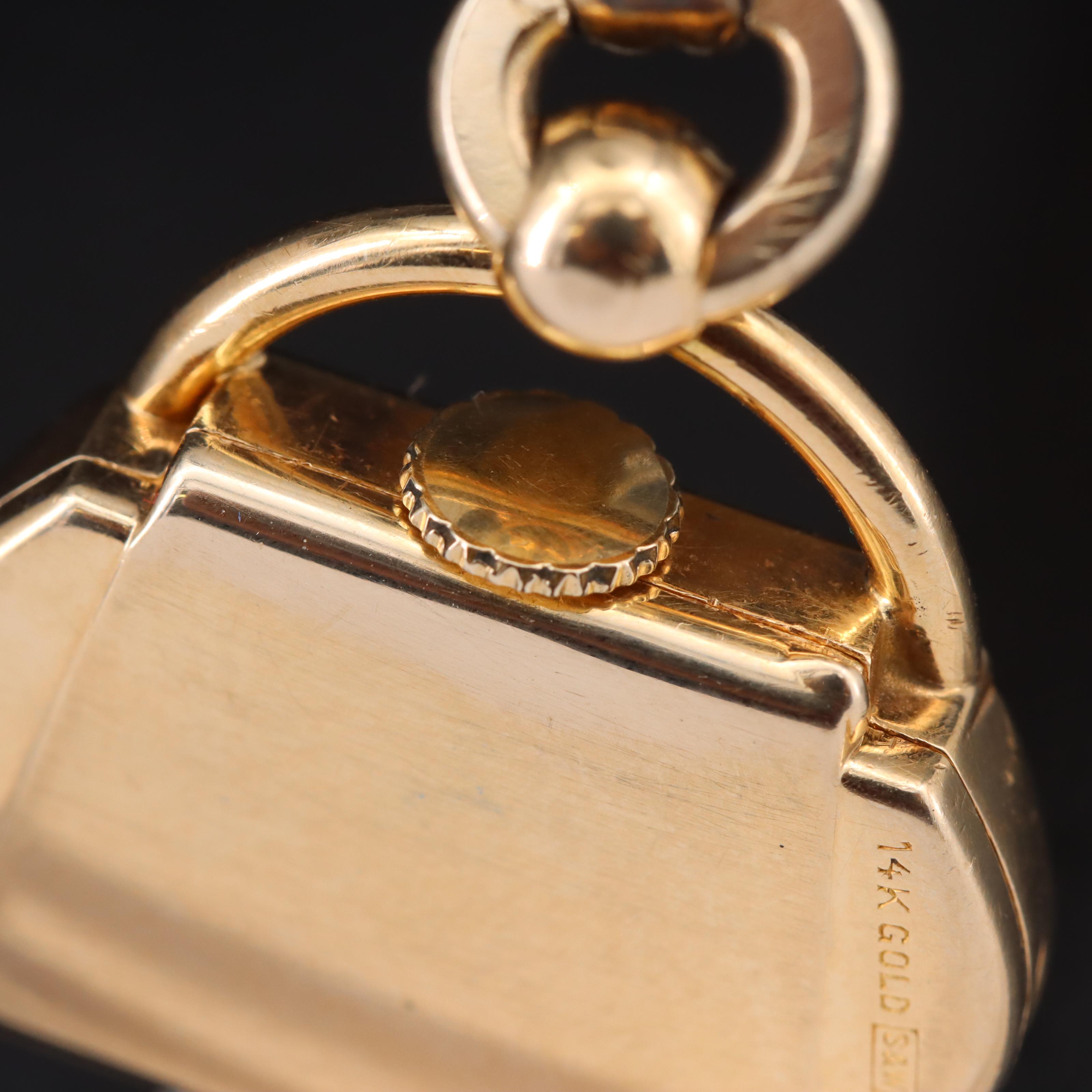 1930s Hamilton 14K Ladies Driver's Watch