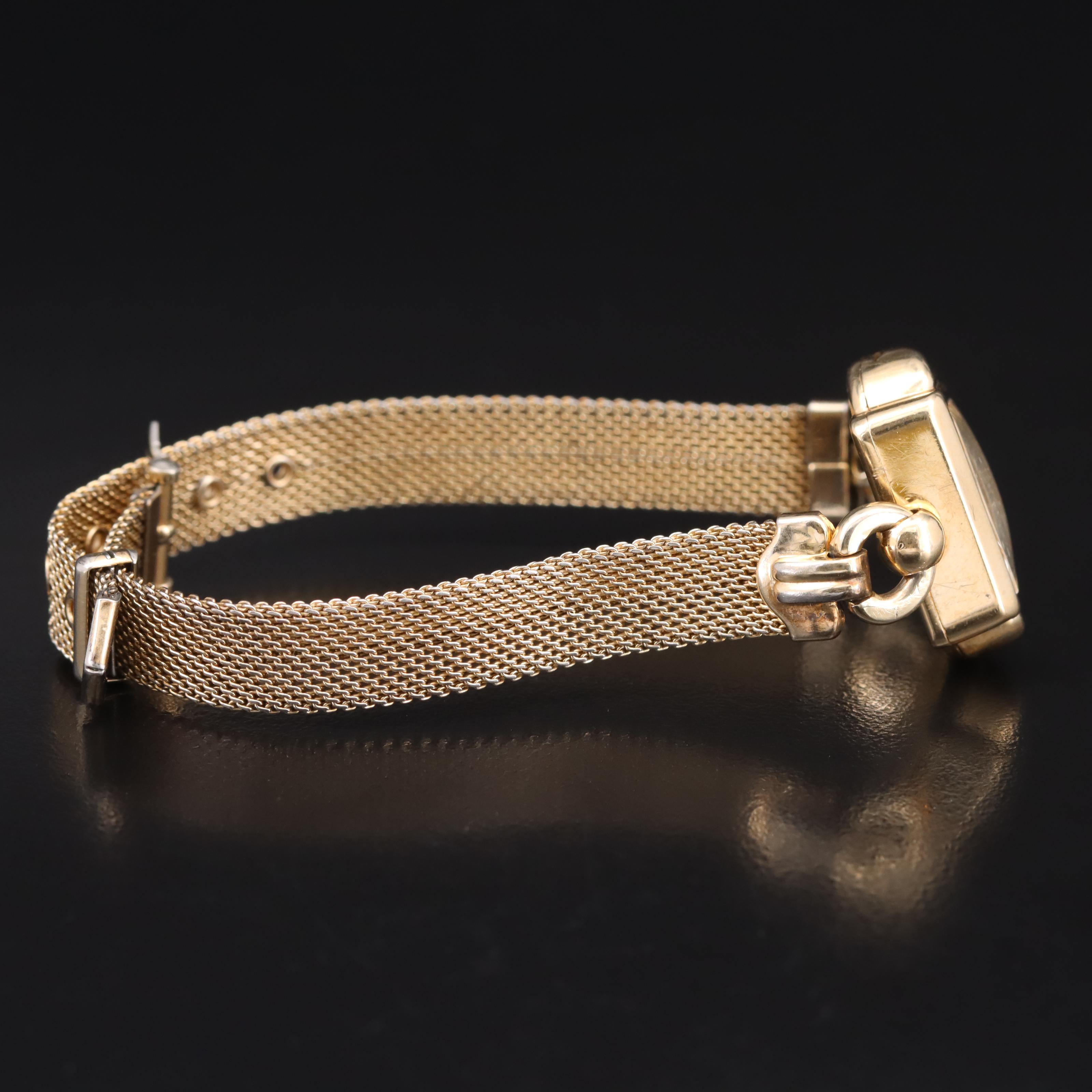 1930s Hamilton 14K Ladies Driver's Watch