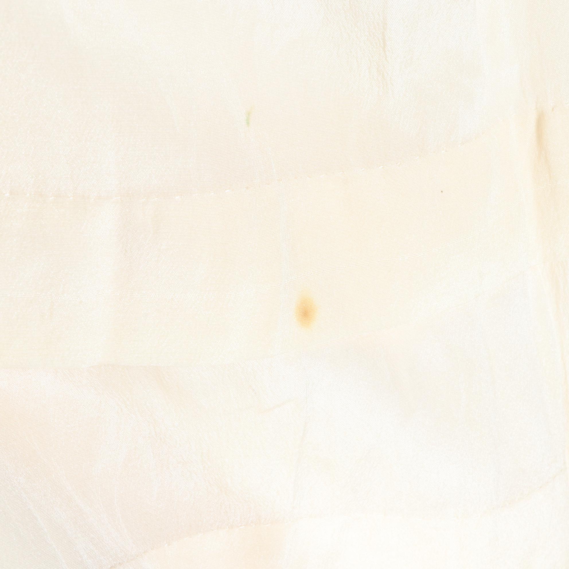 Girl's Floral Embroidered Tiered Occasion Dress in Silk, Early 20th Century