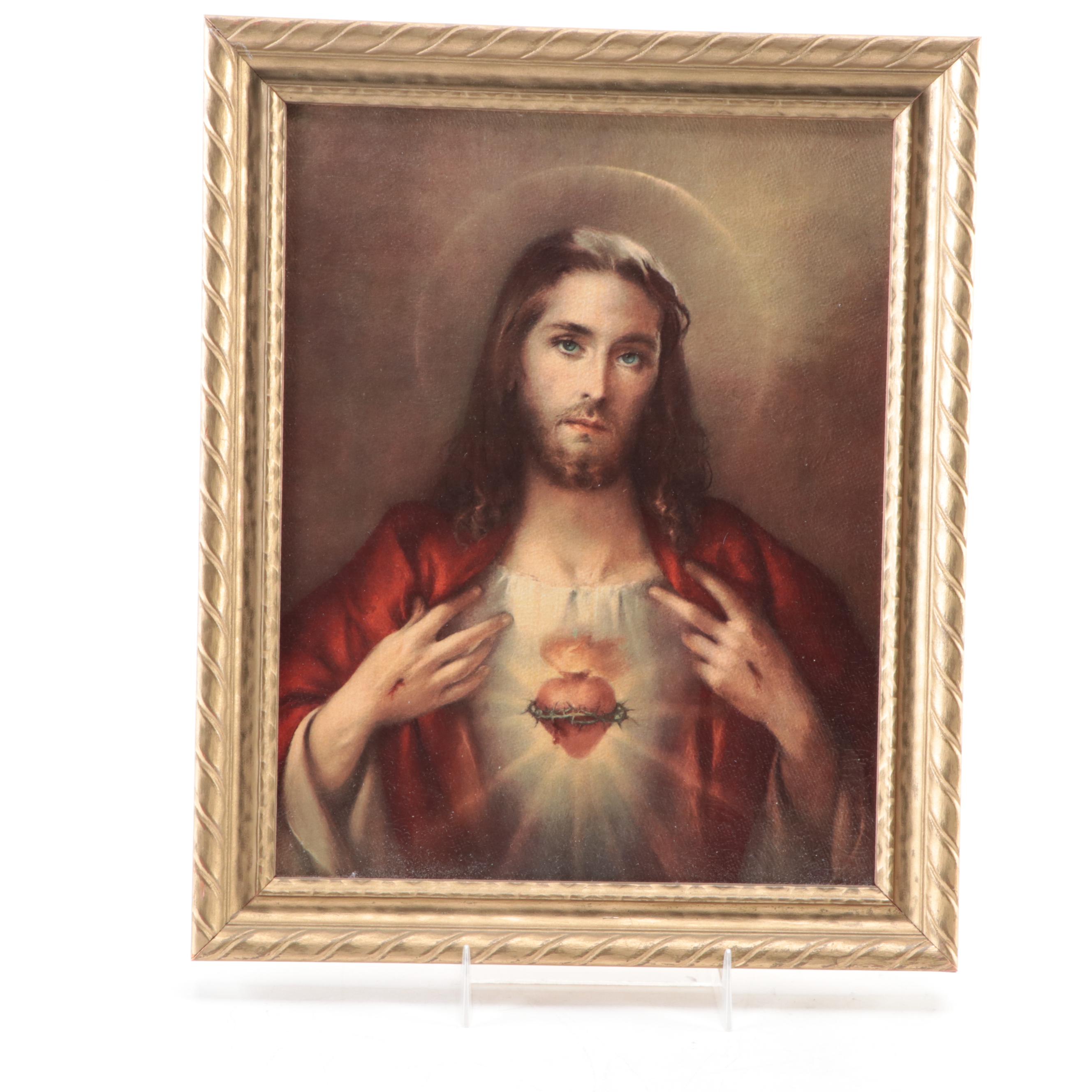 Florentine Style Icon, Sacred Heart Picture, Crucifixes and More
