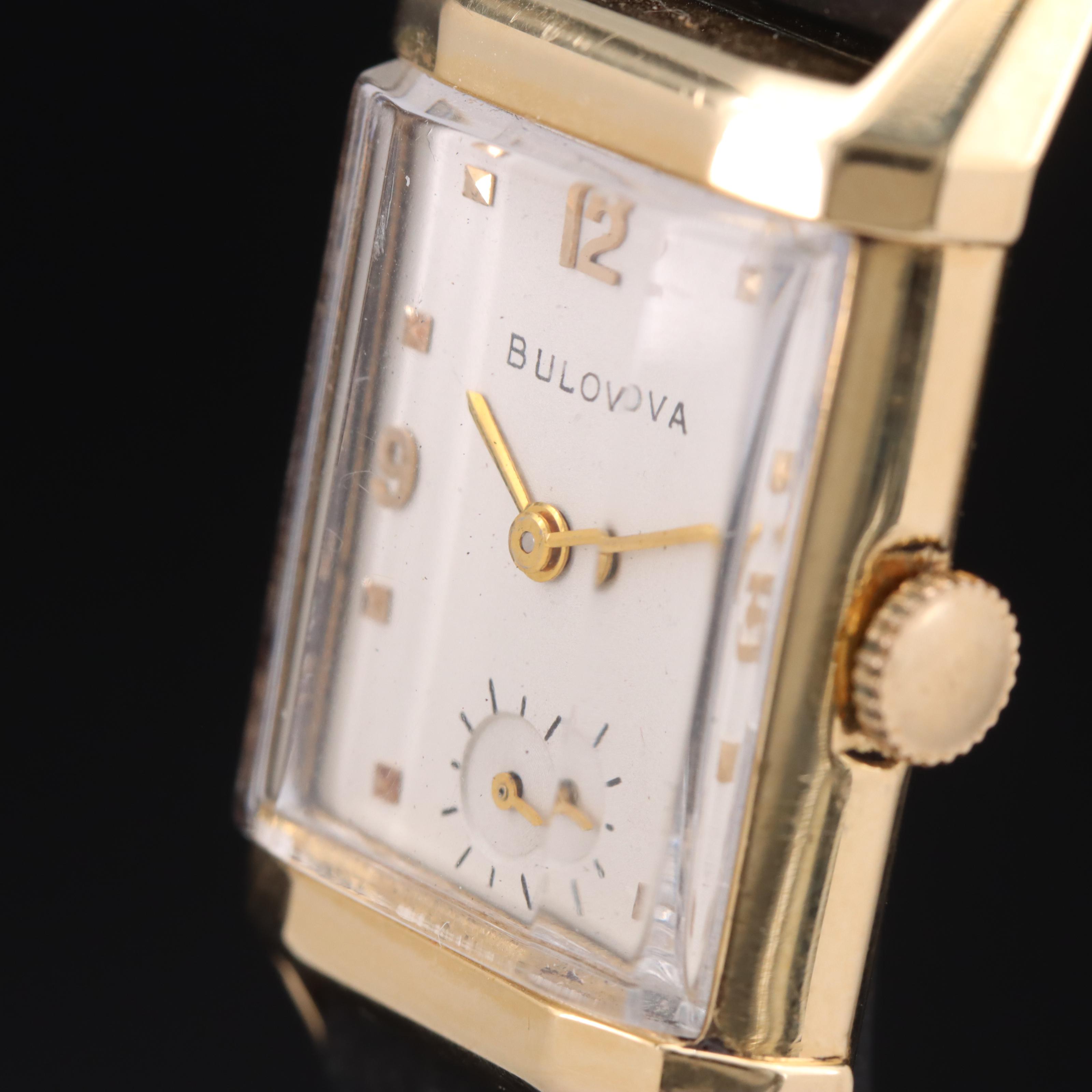 Vintage 14K Bulova Stem Wind Watch
