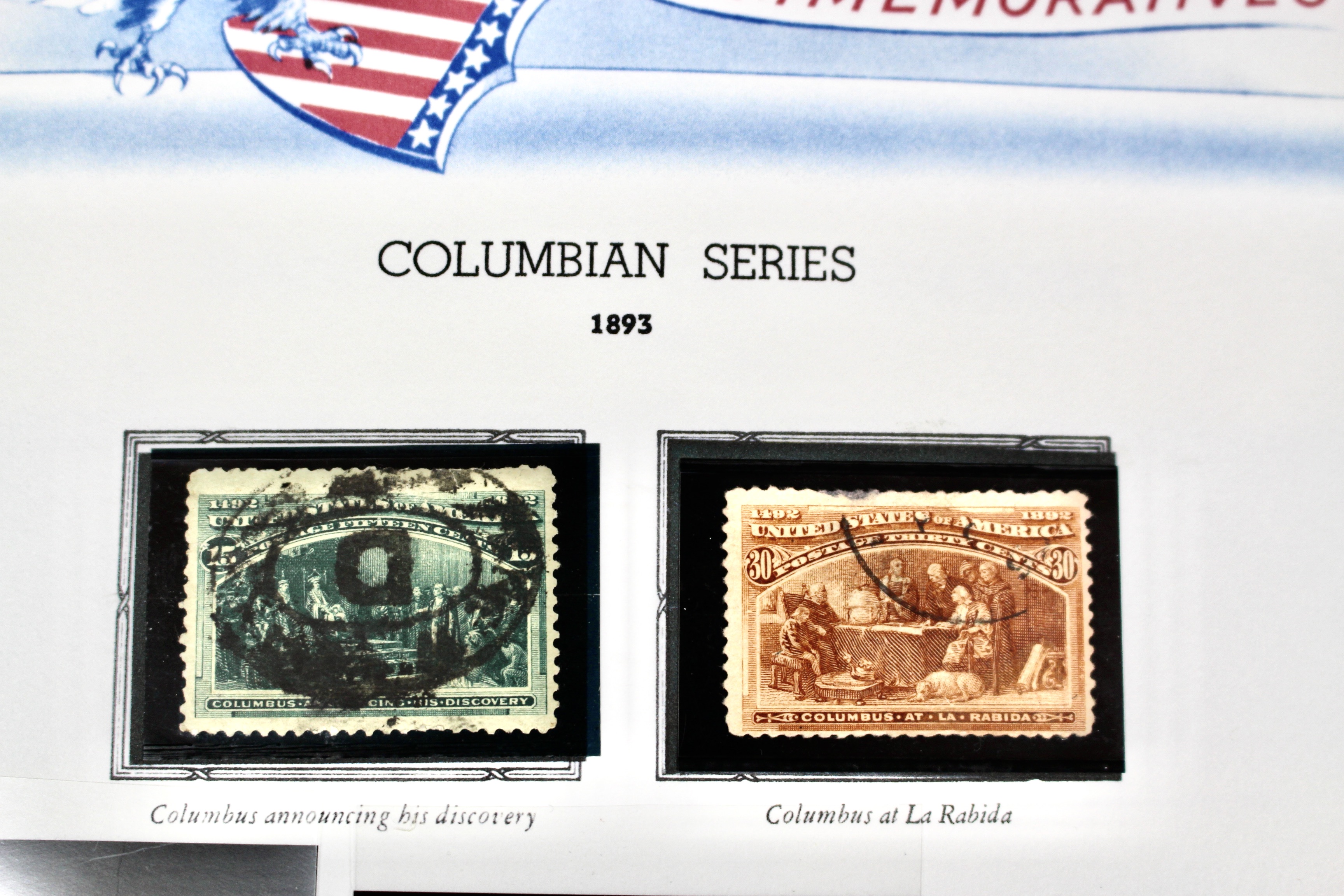 U.S. Commemorative Postage Stamp Collection, 1893 to 1965
