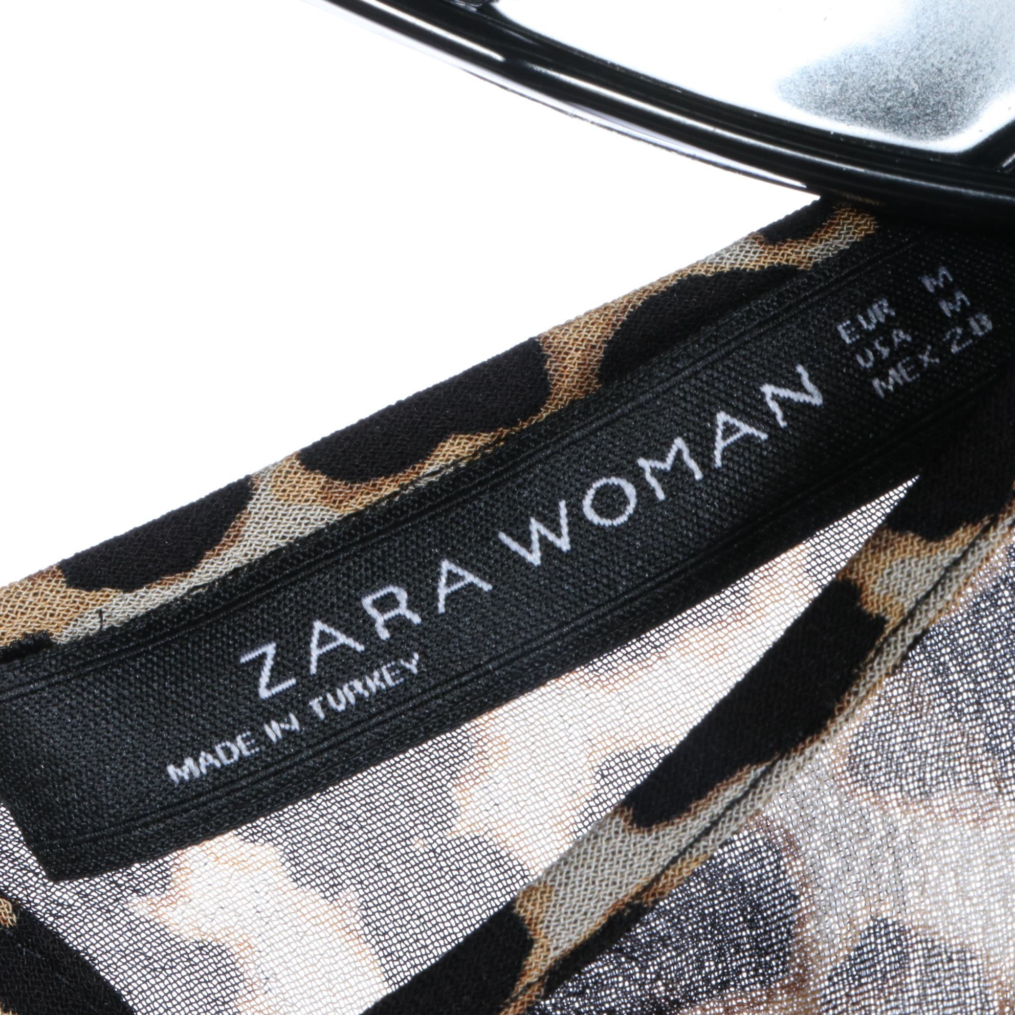 Zara Printed and Embellished Mid-Length Dresses